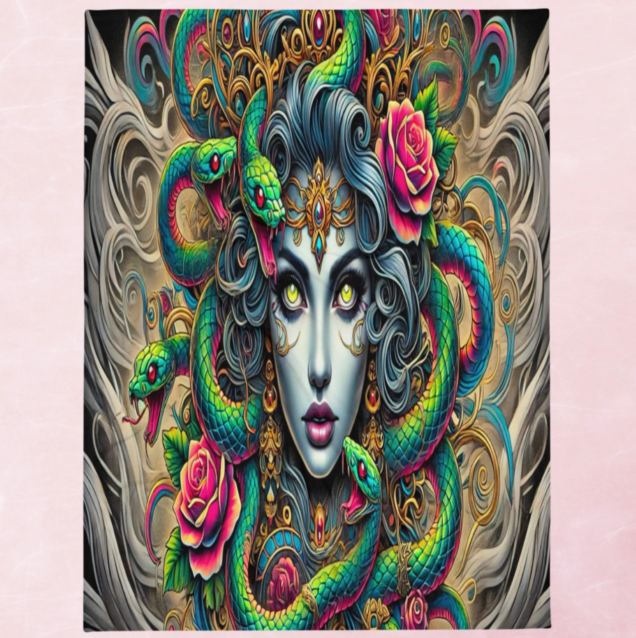Medusa ‘Divine Power’ - Blanket