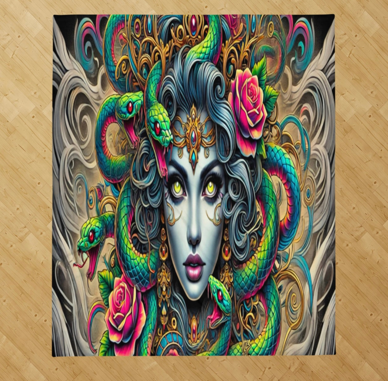 Medusa ‘Divine Power’ - Blanket