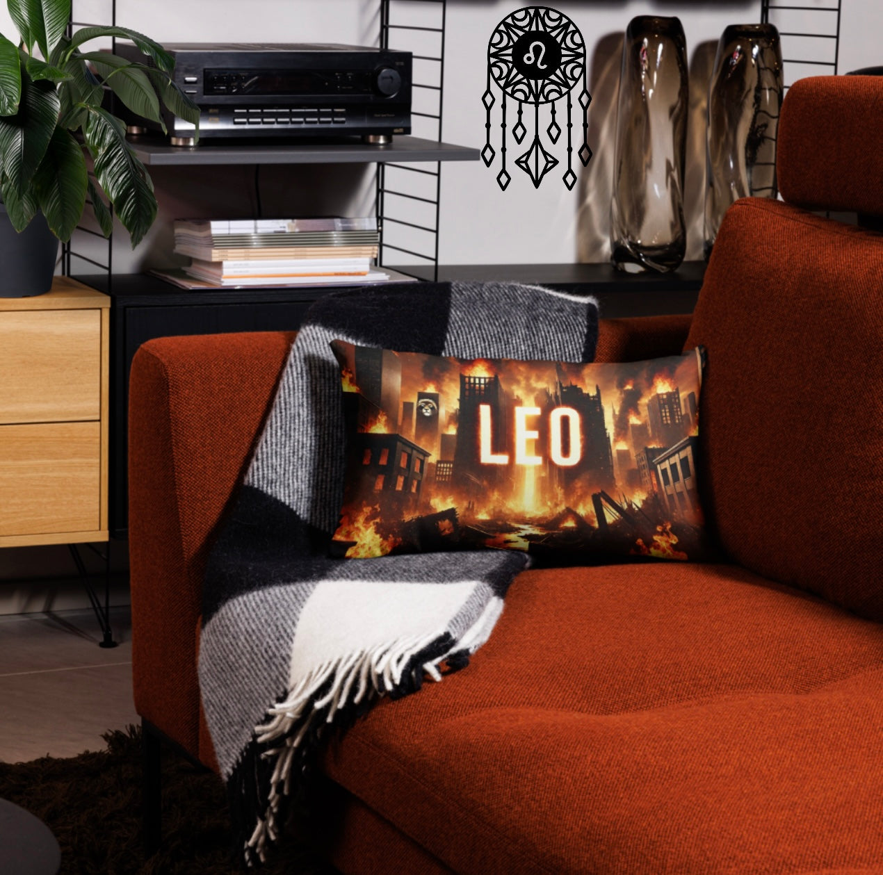 Leo ‘Crown of Fire’ - Pillowcase