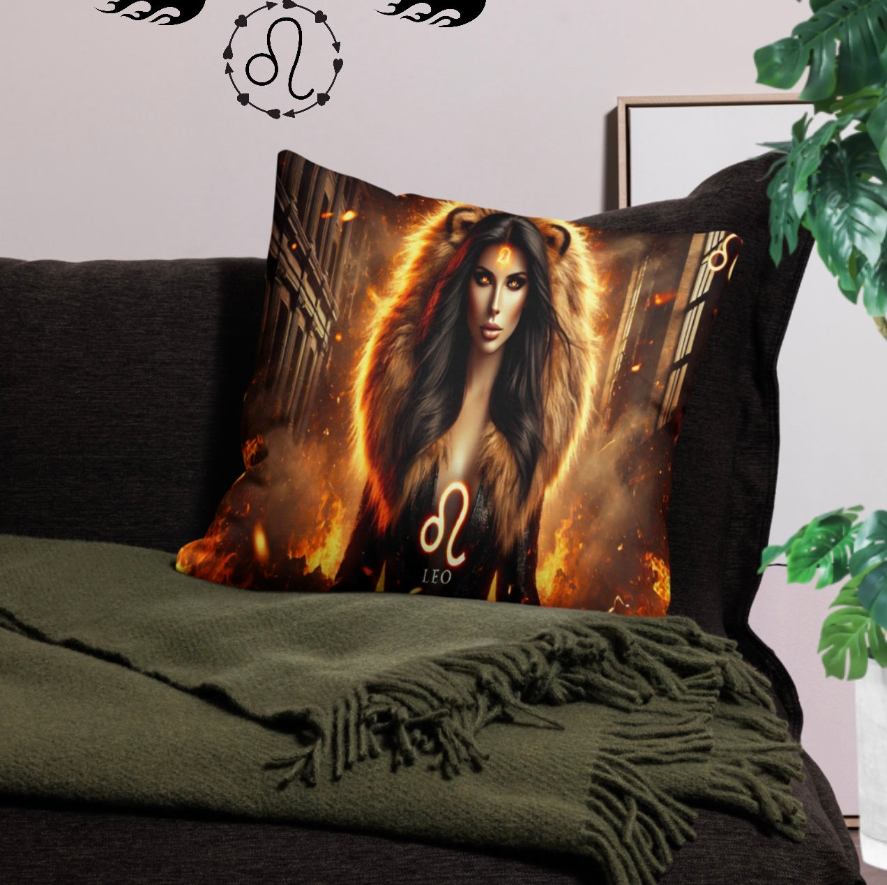 Leo ‘Heat Wave’ - Euro Pillowcase