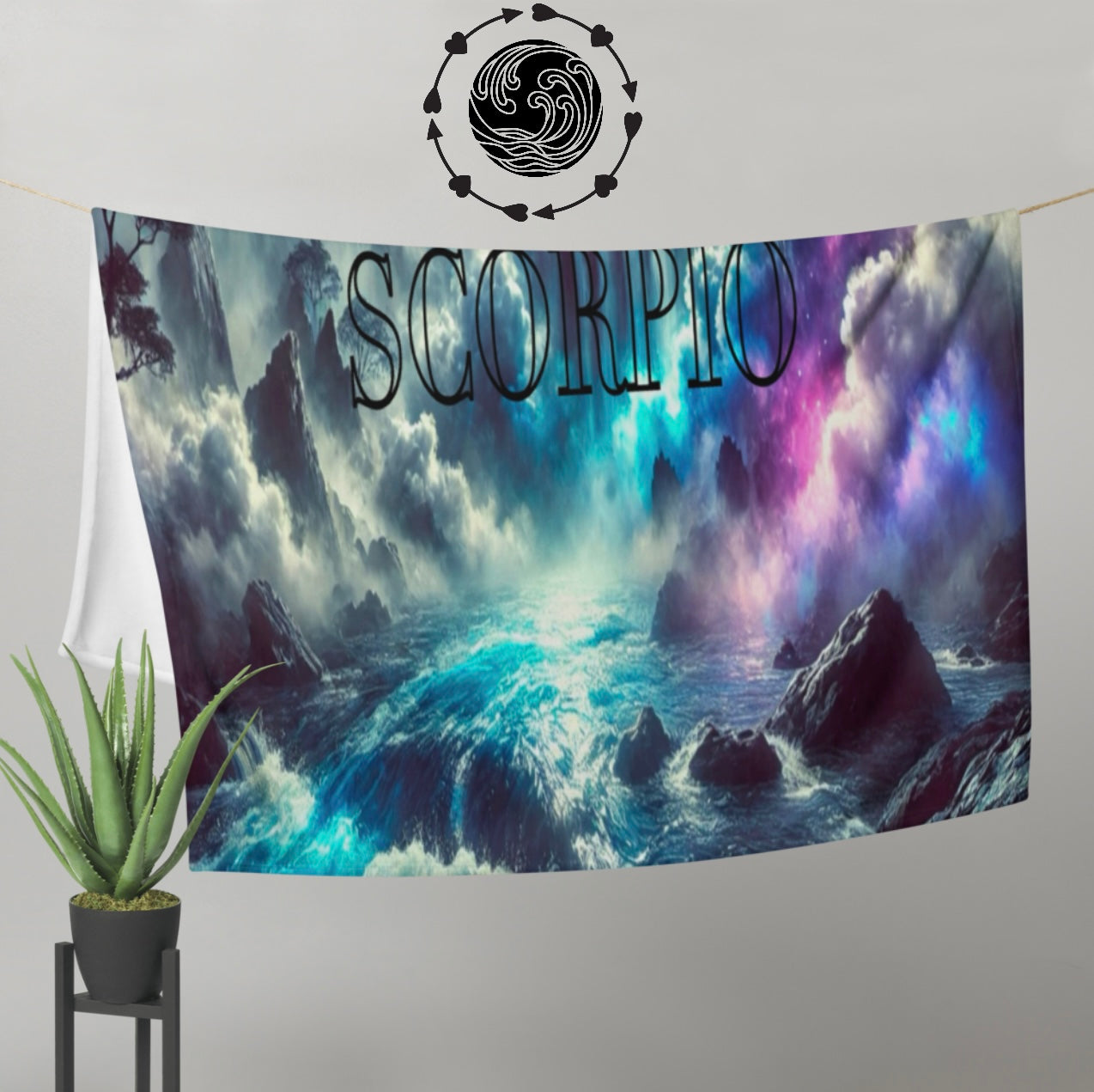 Scorpio ‘Waterfall Dreamscape’ - Blanket