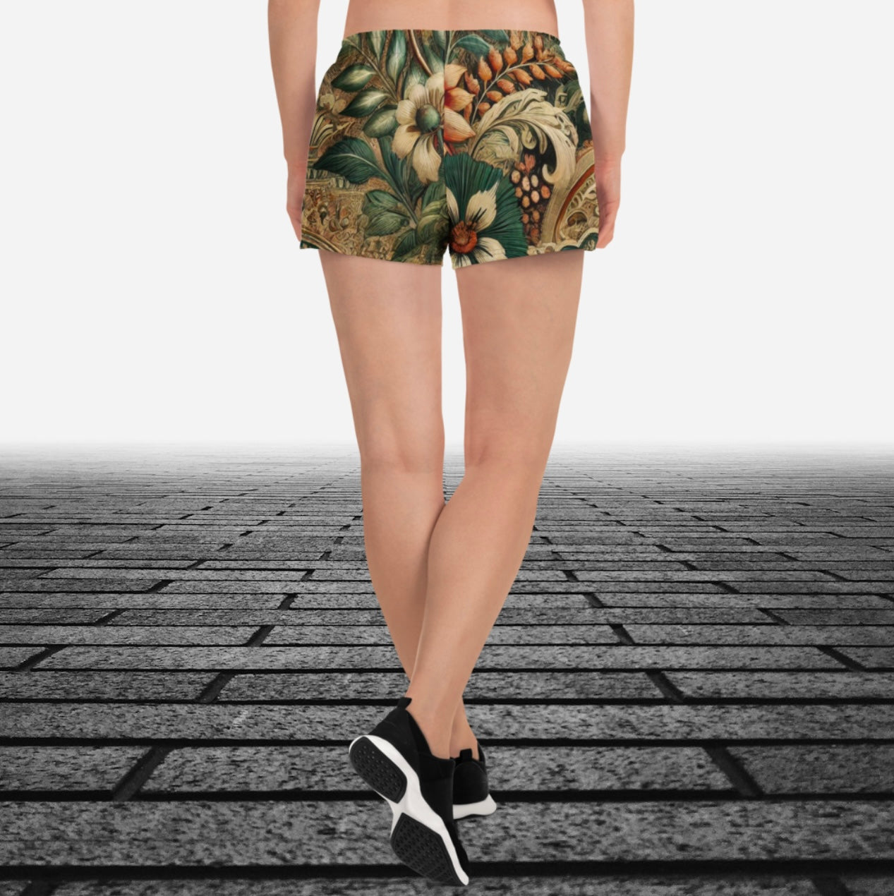 Flora Fresco - Women’s Athletic Shorts
