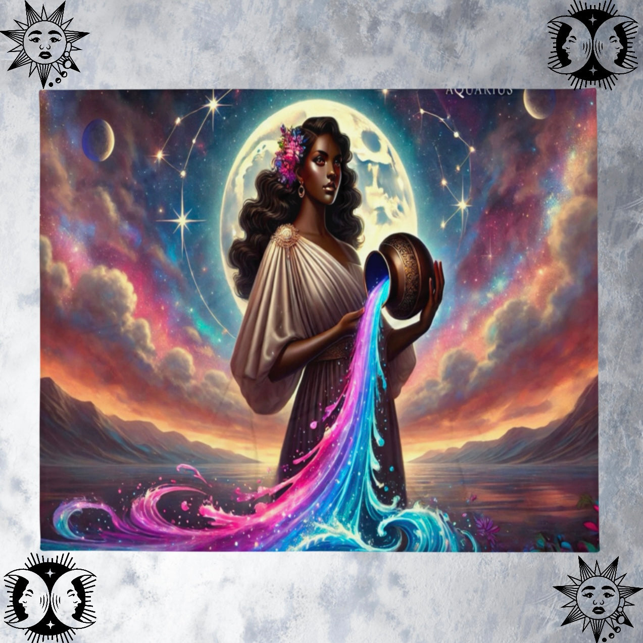 Aquarius ‘Sacred Shift’ - Blanket