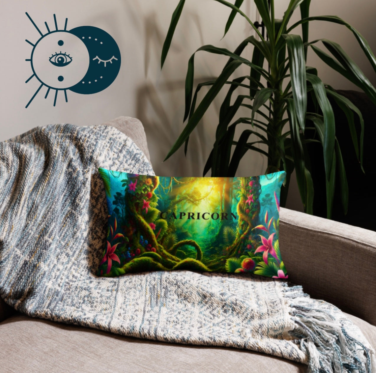 Capricorn ‘Fierce Focus’ - Pillowcase
