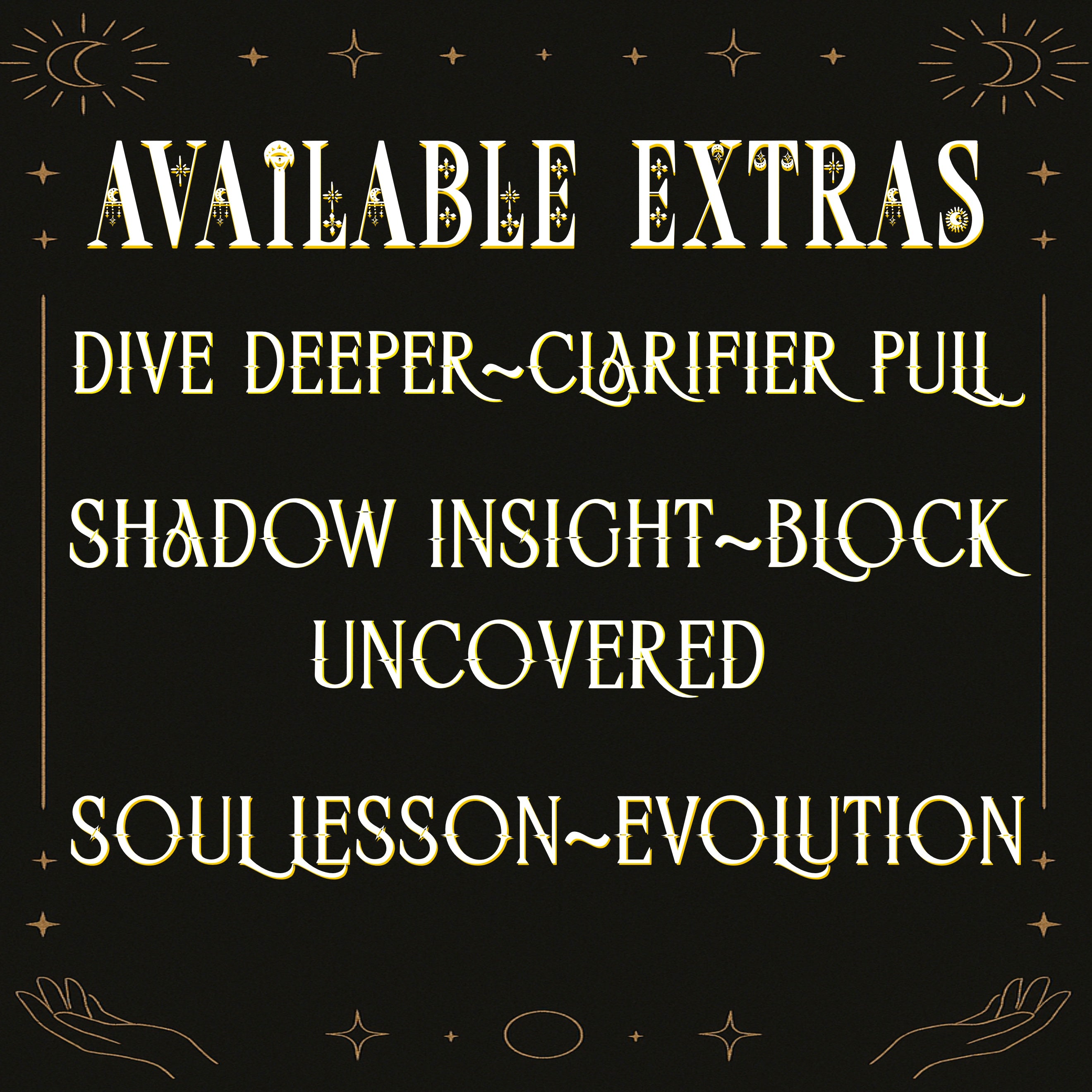 Mini Soul Check In - Quick Clarity/Emotional Reassurance