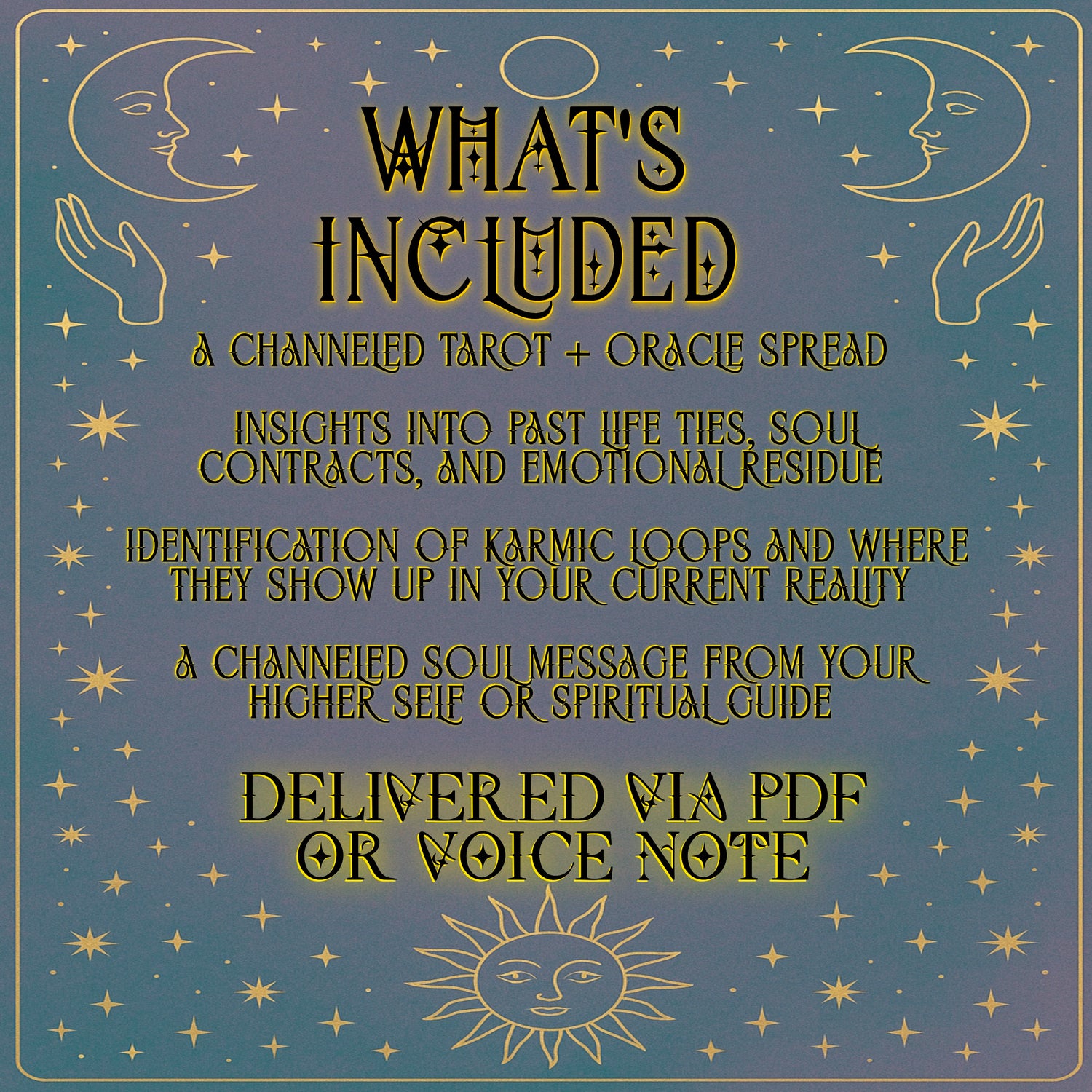 Karmic Thread Reading - Past Life/Twin Flames/Generational Trauma
