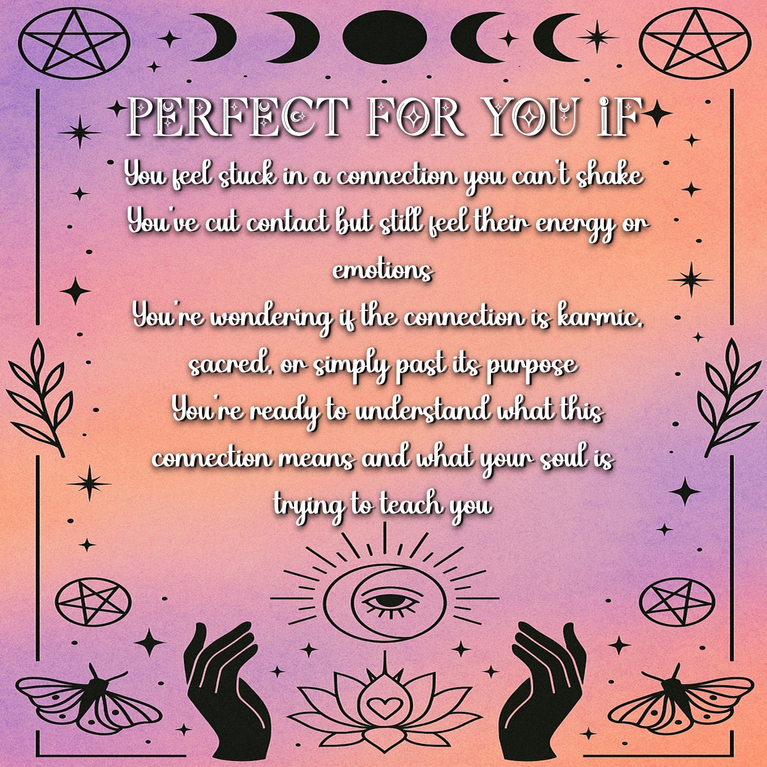 Soul Cord Reading - Soulmate/Twin Flame/Family
