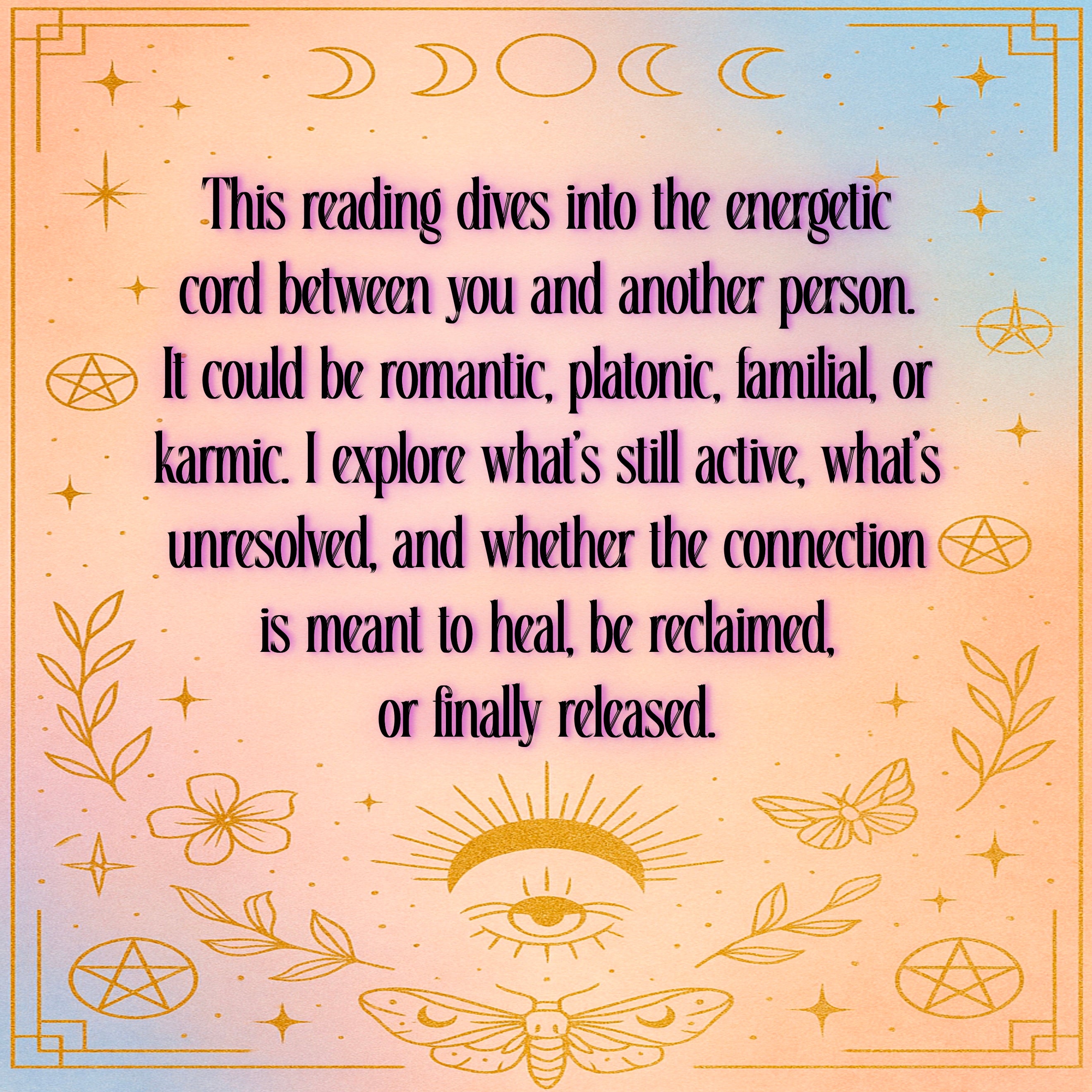 Soul Cord Reading - Soulmate/Twin Flame/Family