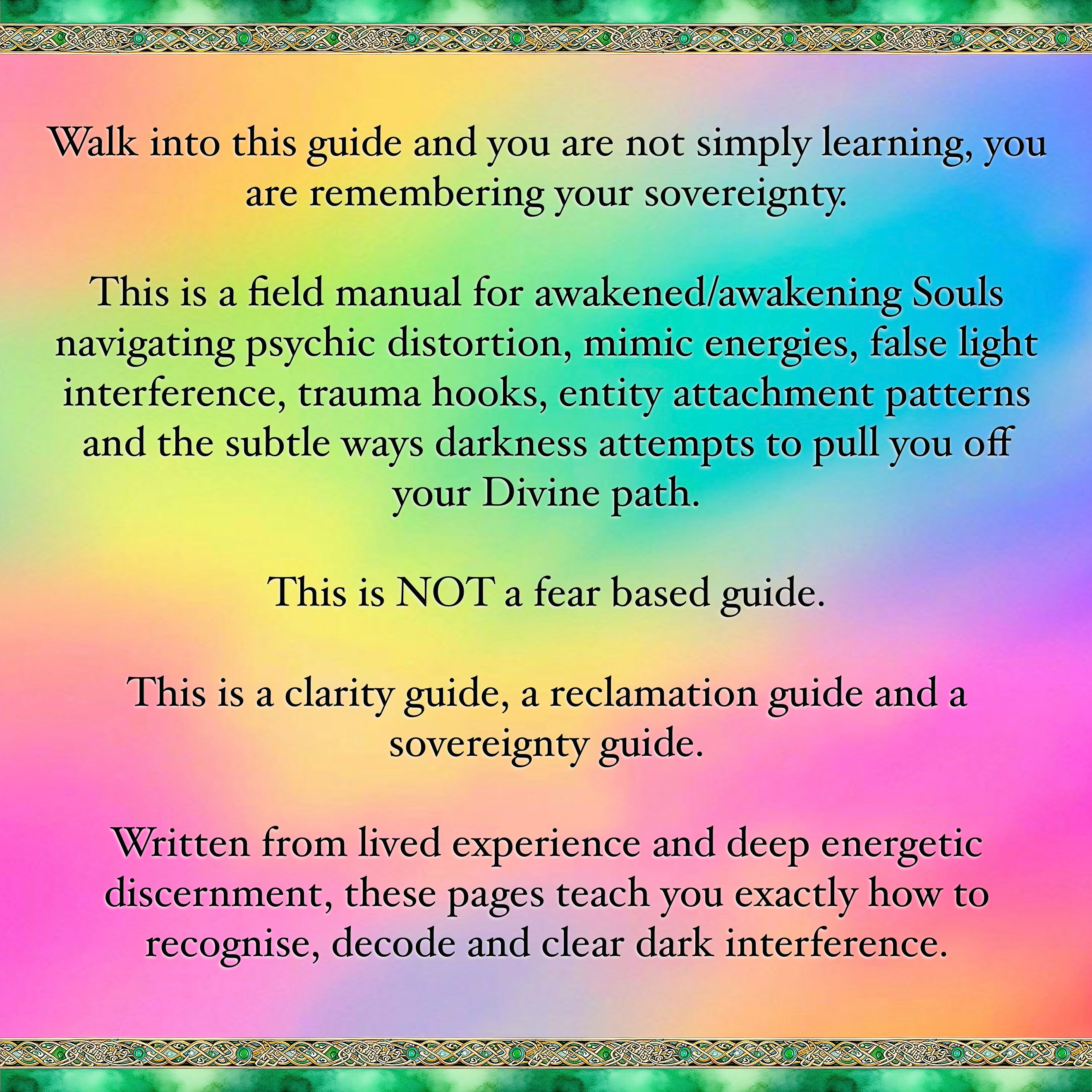 🛡️Sovereign Shield✨Clearing Dark Interference & Reclaiming Your Energy