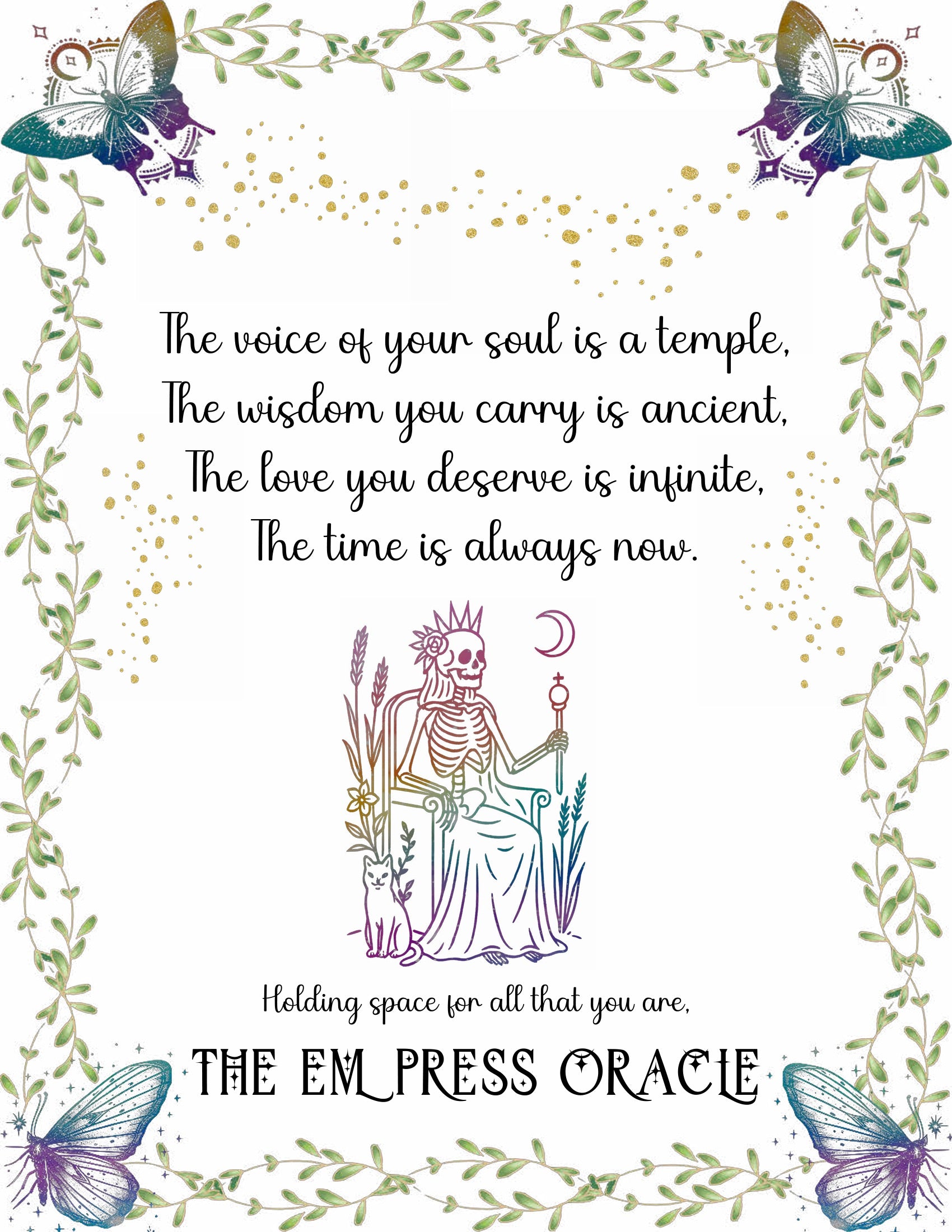Mini Soul Check In - Quick Clarity/Emotional Reassurance
