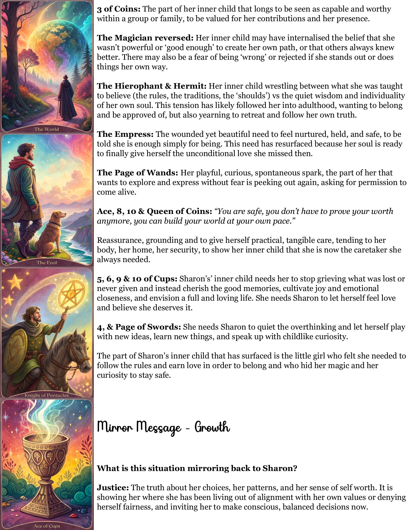 Mini Soul Check In - Quick Clarity/Emotional Reassurance