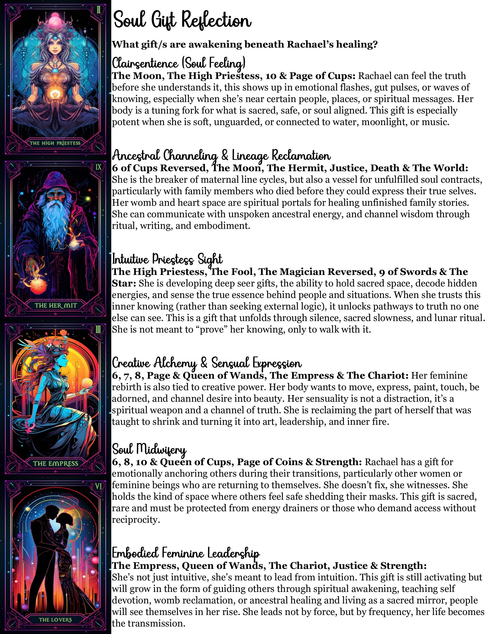 Empress Mirror Reading - Identity/Awakening/Transition
