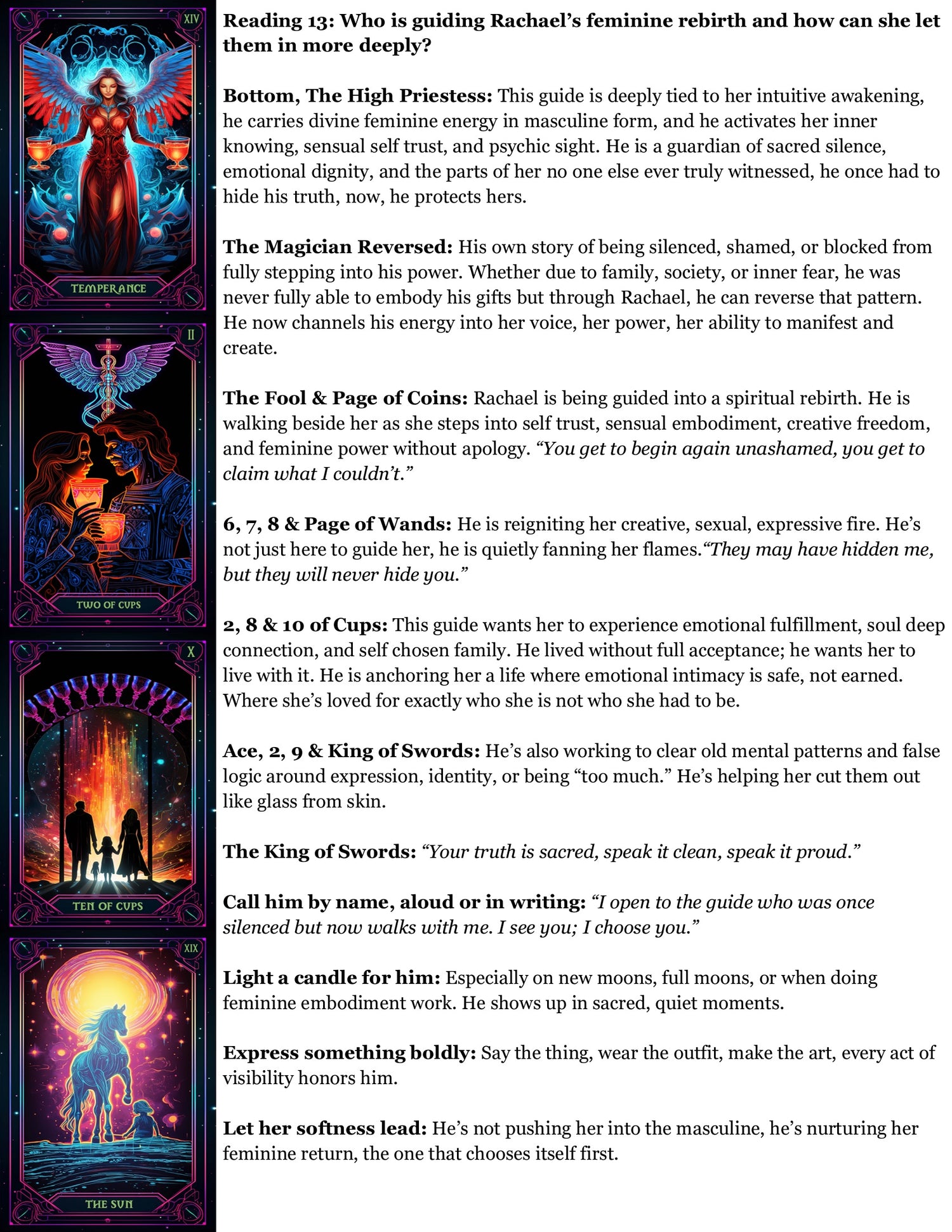 Empress Mirror Reading - Identity/Awakening/Transition