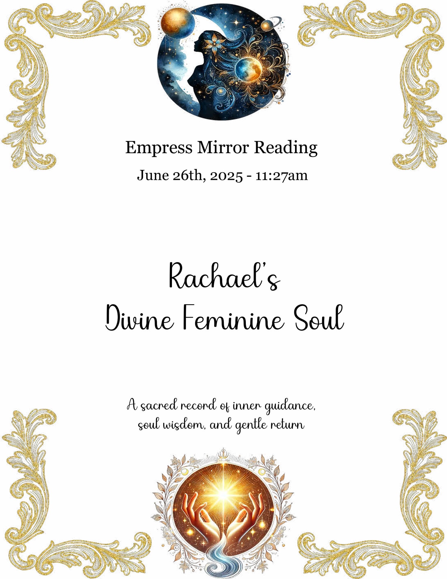 Empress Mirror Reading - Identity/Awakening/Transition
