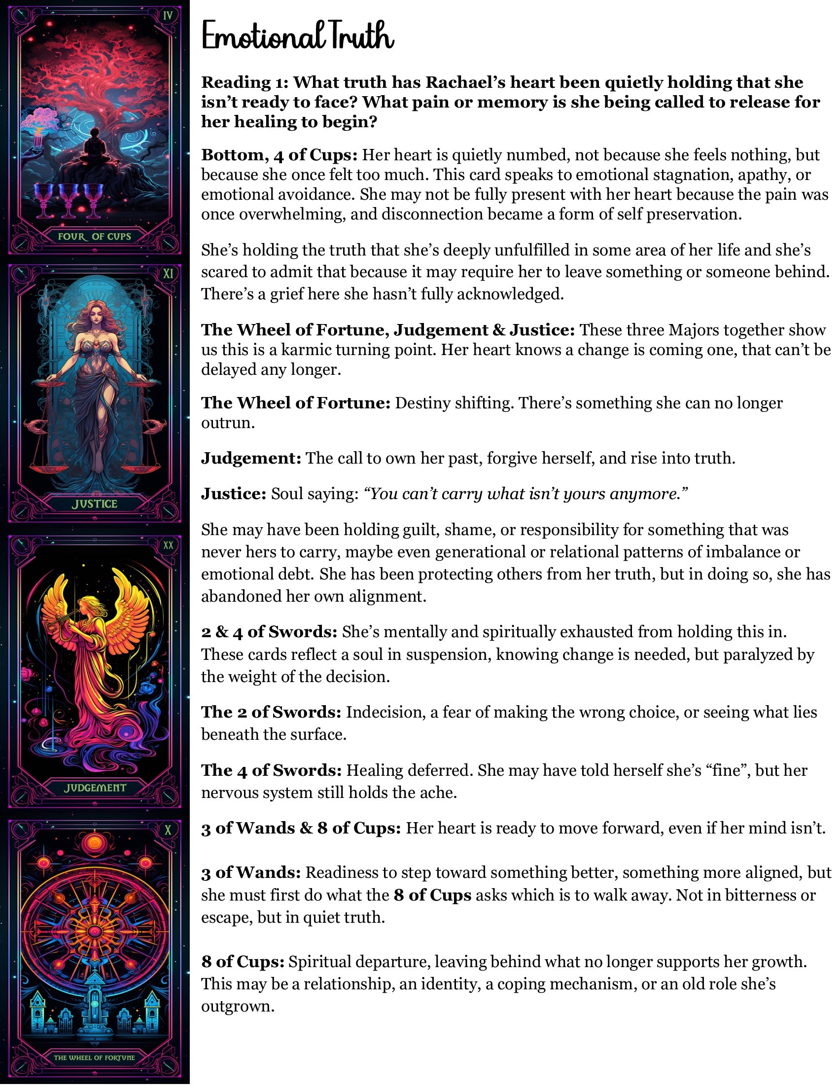 Empress Mirror Reading - Identity/Awakening/Transition