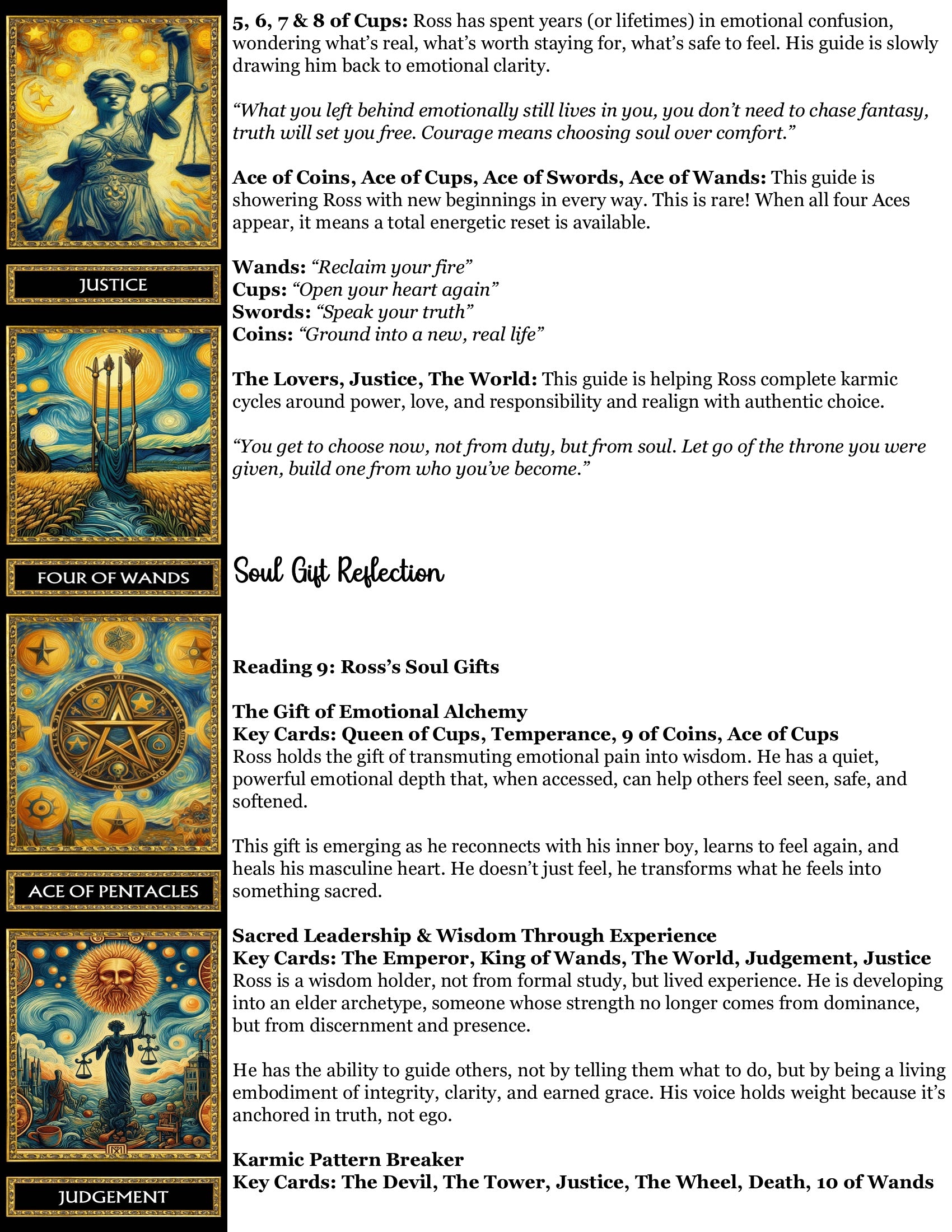 Emperor Mirror Reading - Identity/Awakening/Transition