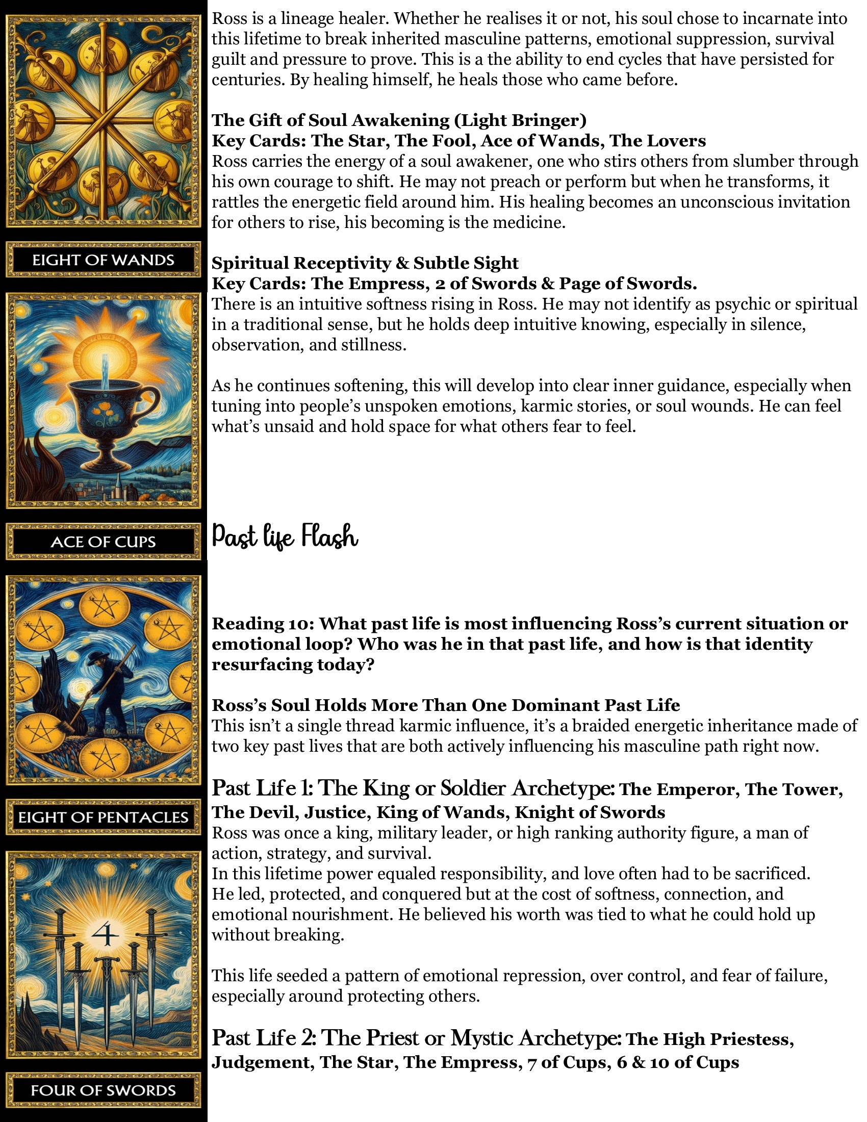 Emperor Mirror Reading - Identity/Awakening/Transition