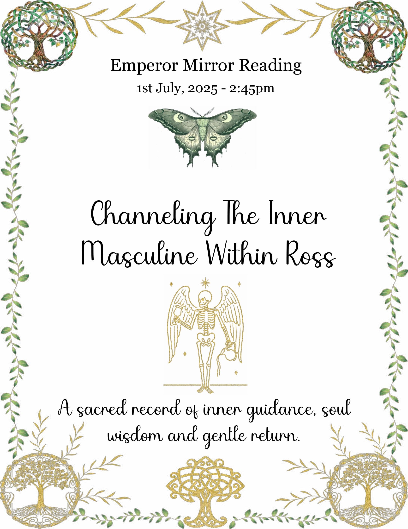 Emperor Mirror Reading - Identity/Awakening/Transition