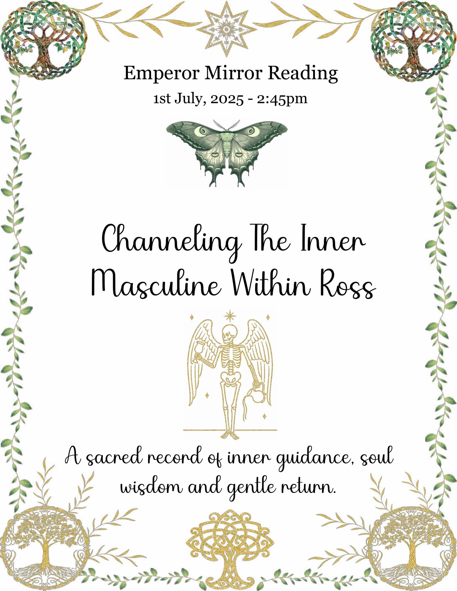 Emperor Mirror Reading - Identity/Awakening/Transition