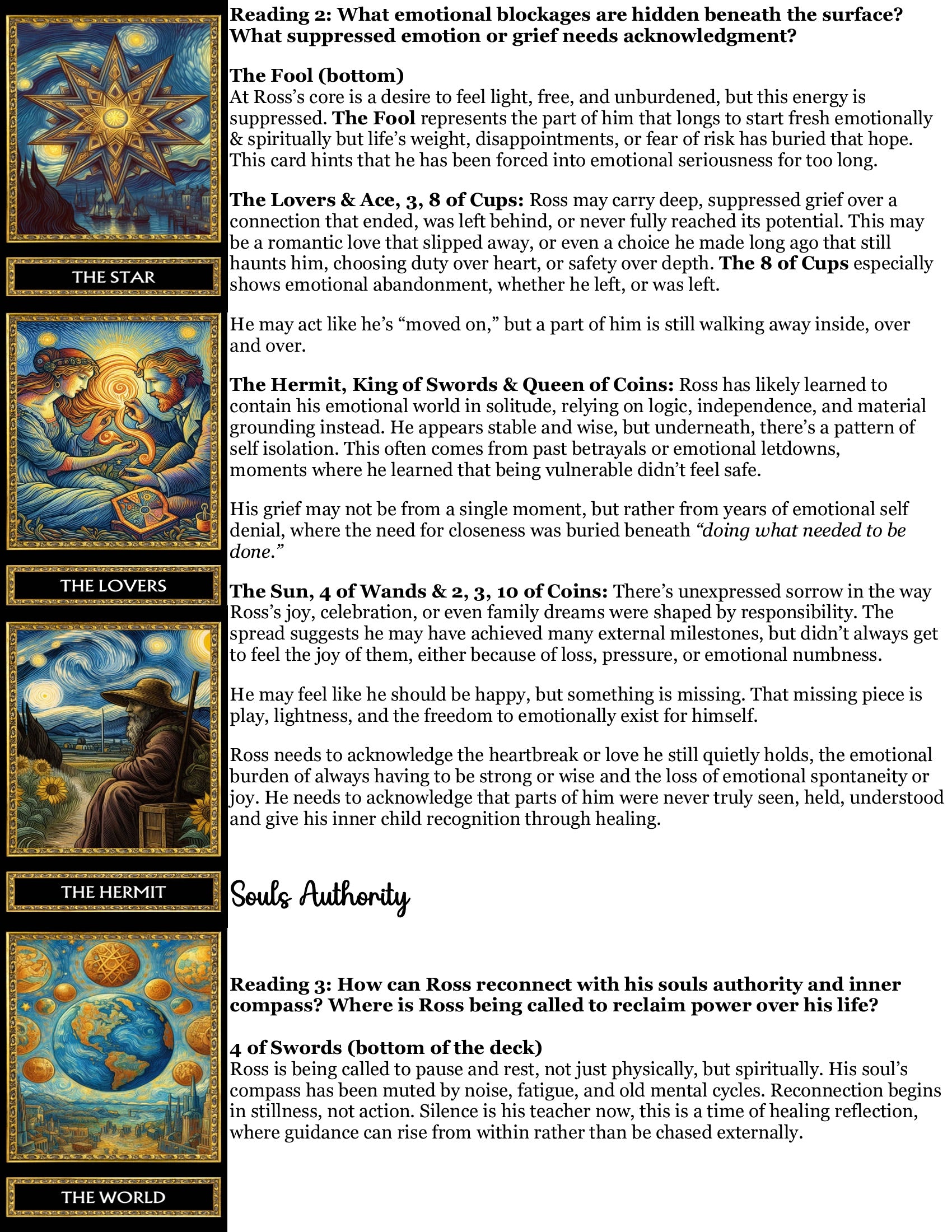 Emperor Mirror Reading - Identity/Awakening/Transition