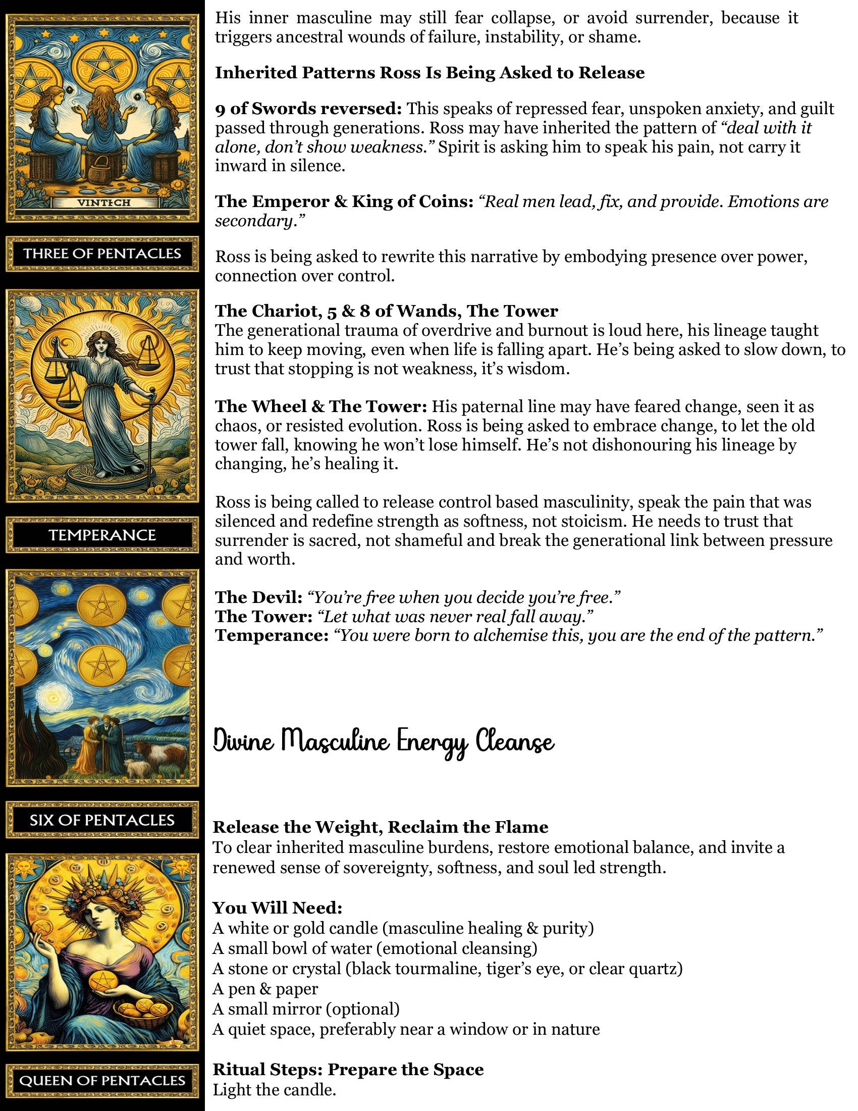 Emperor Mirror Reading - Identity/Awakening/Transition