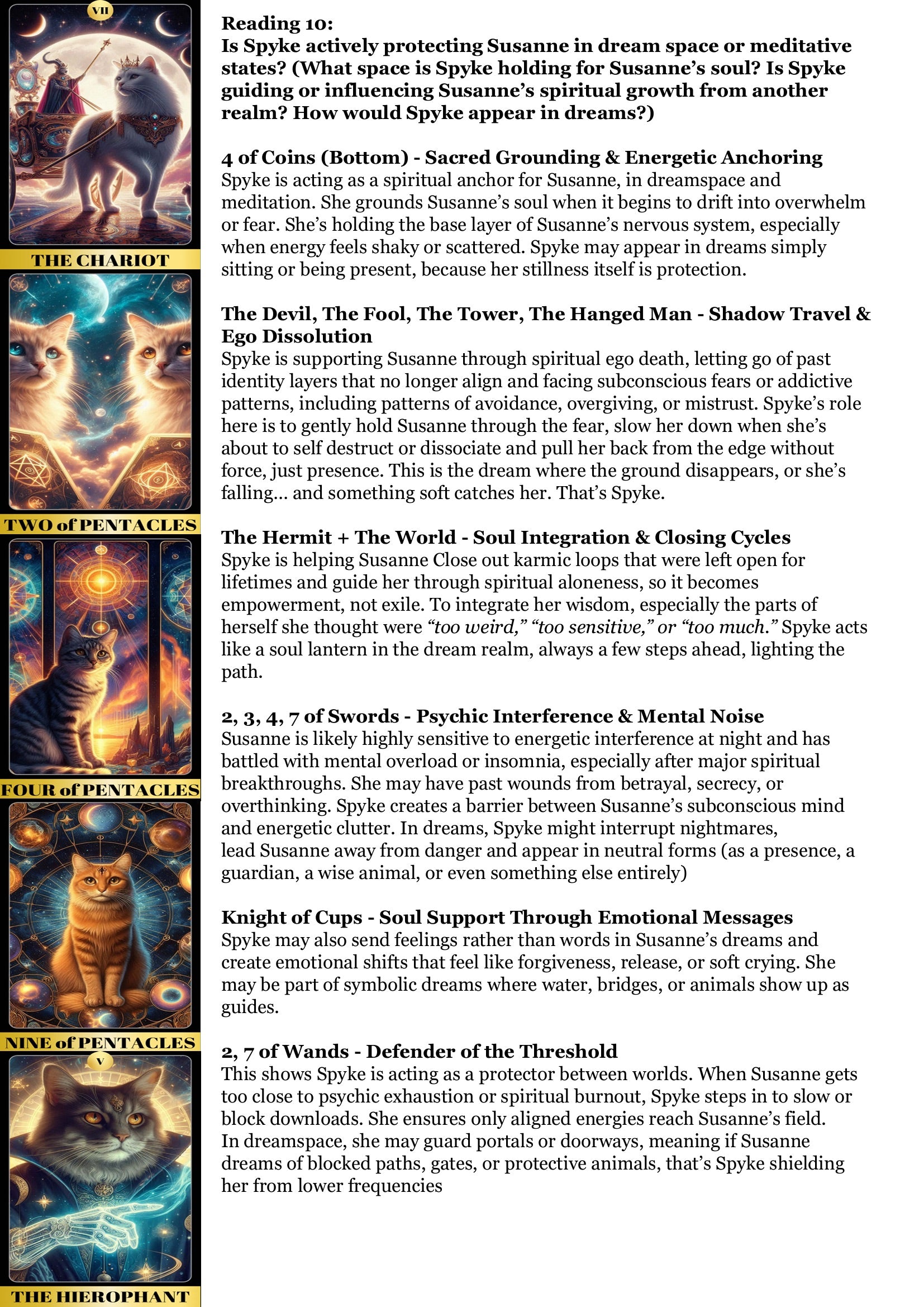 Deceased Animal Soul Reading - Peace/Closure