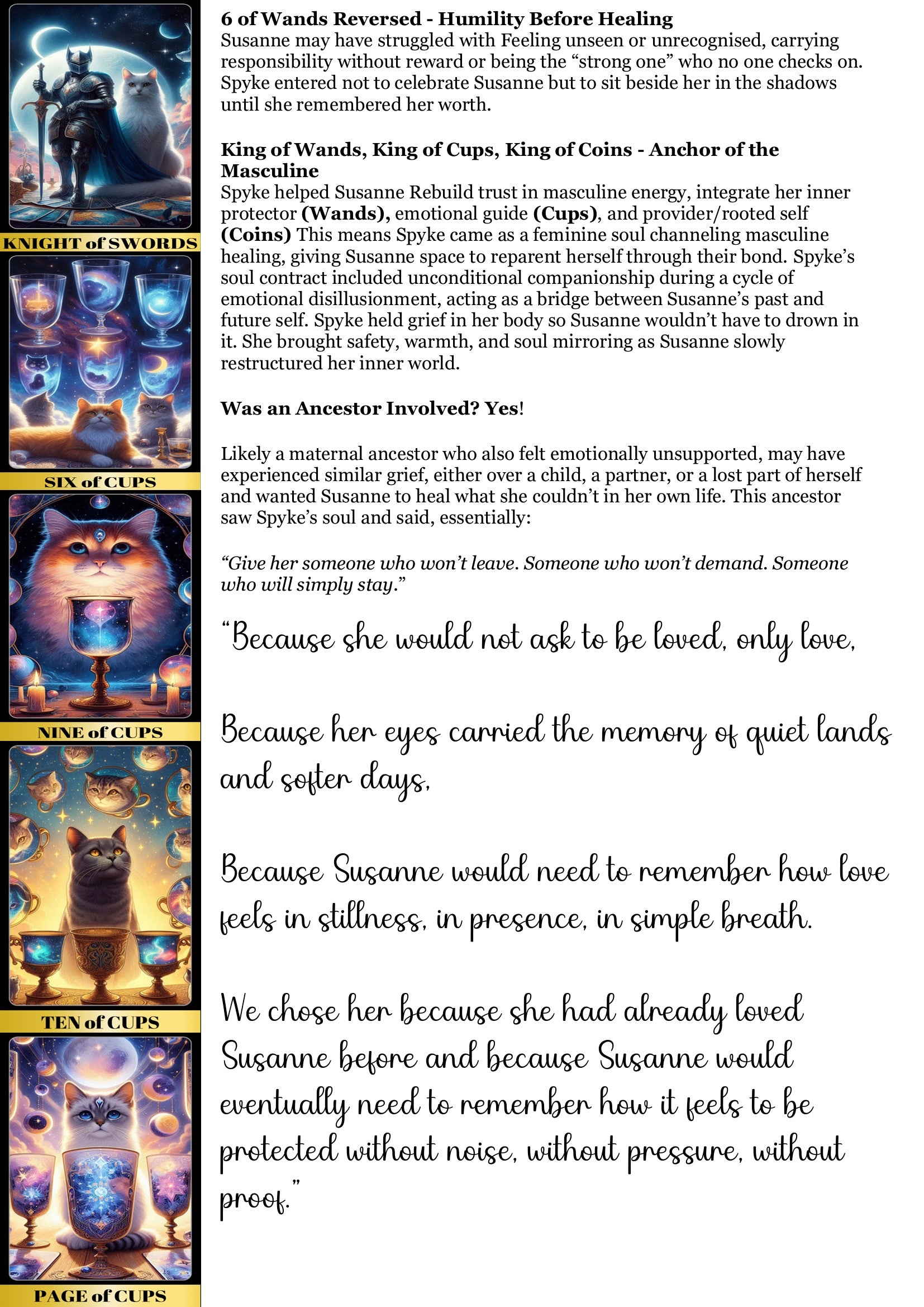 Deceased Animal Soul Reading - Peace/Closure