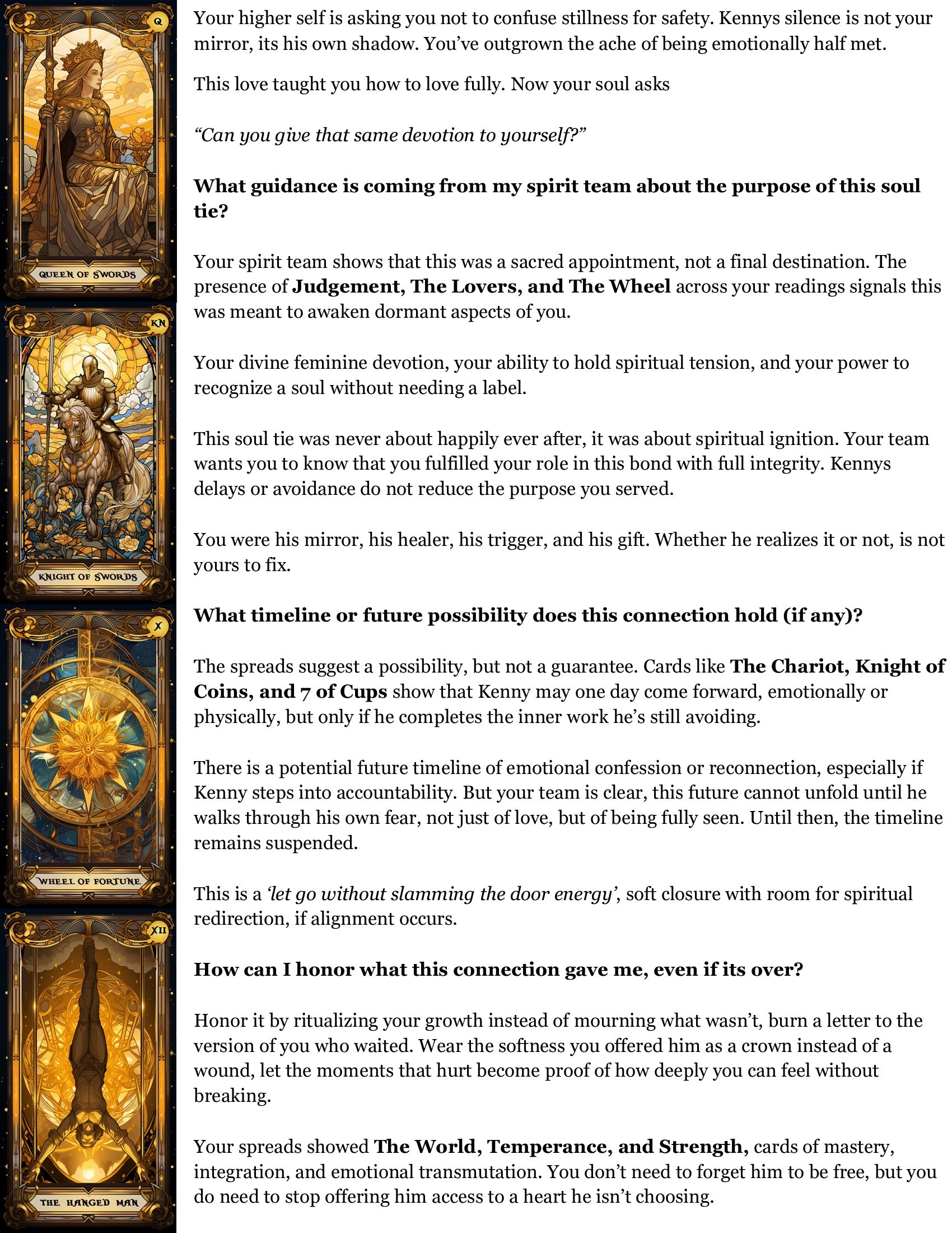 Soul Cord Reading - Soulmate/Twin Flame/Family