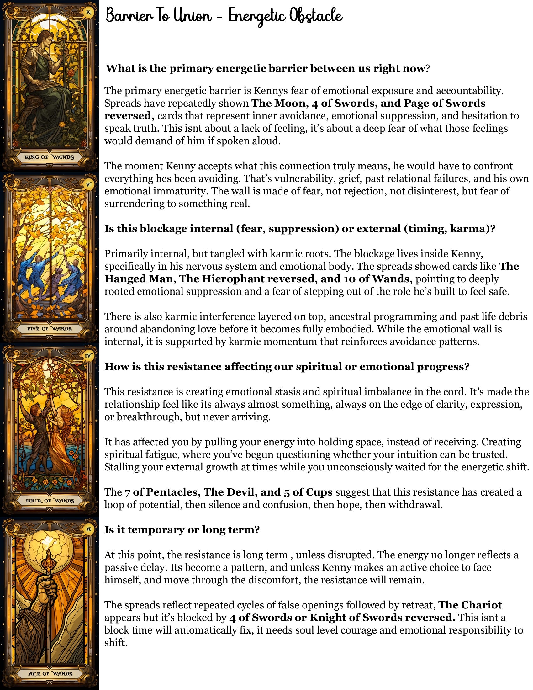 Soul Cord Reading - Soulmate/Twin Flame/Family