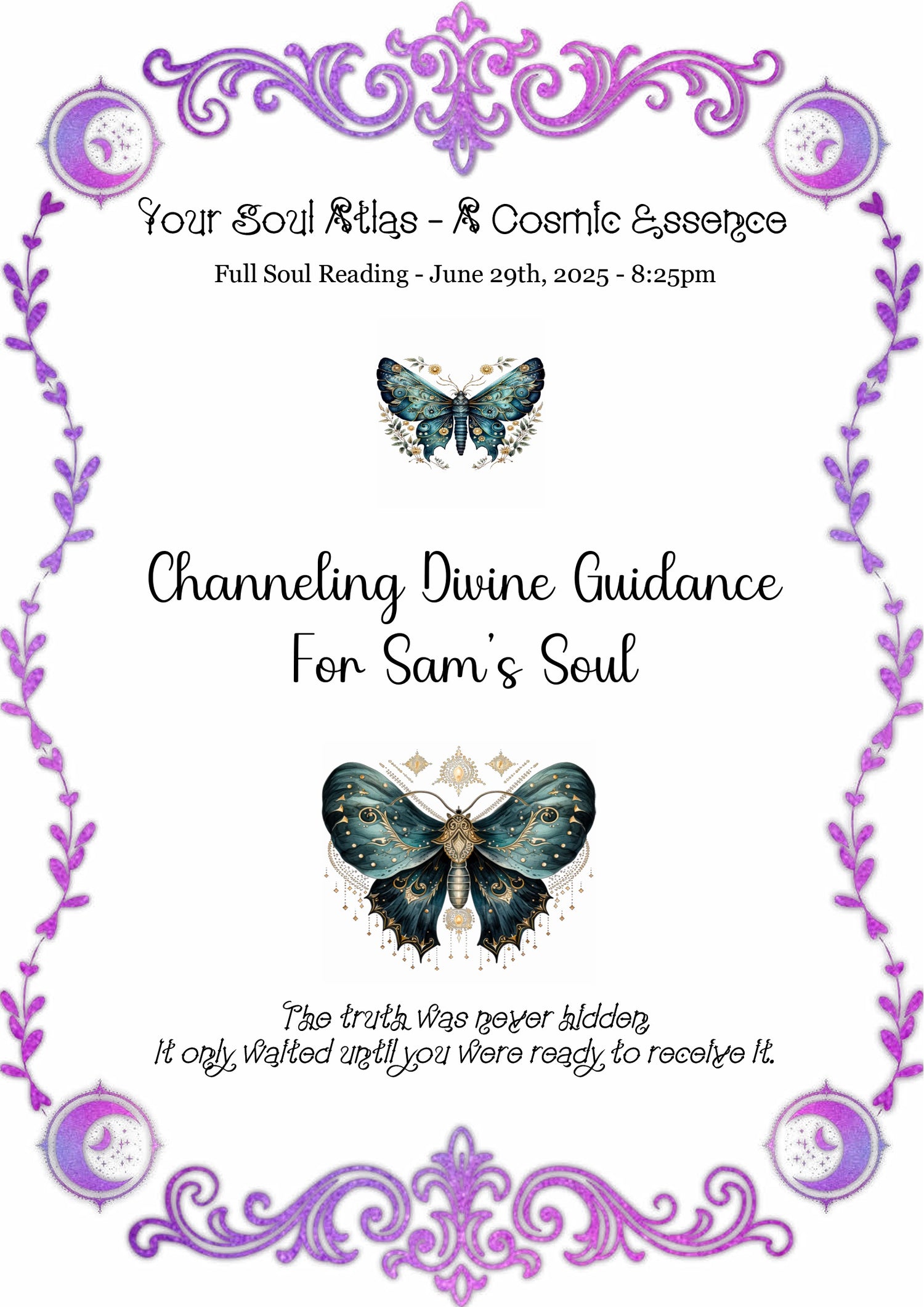 Full Soul Spread - Love/Purpose/Healing