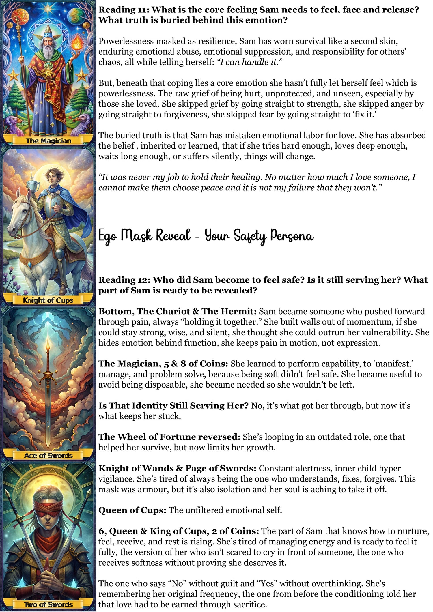 Full Soul Spread - Love/Purpose/Healing