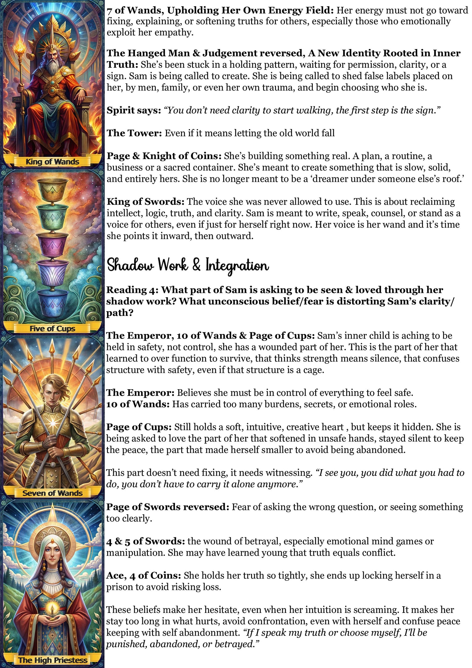 Full Soul Spread - Love/Purpose/Healing
