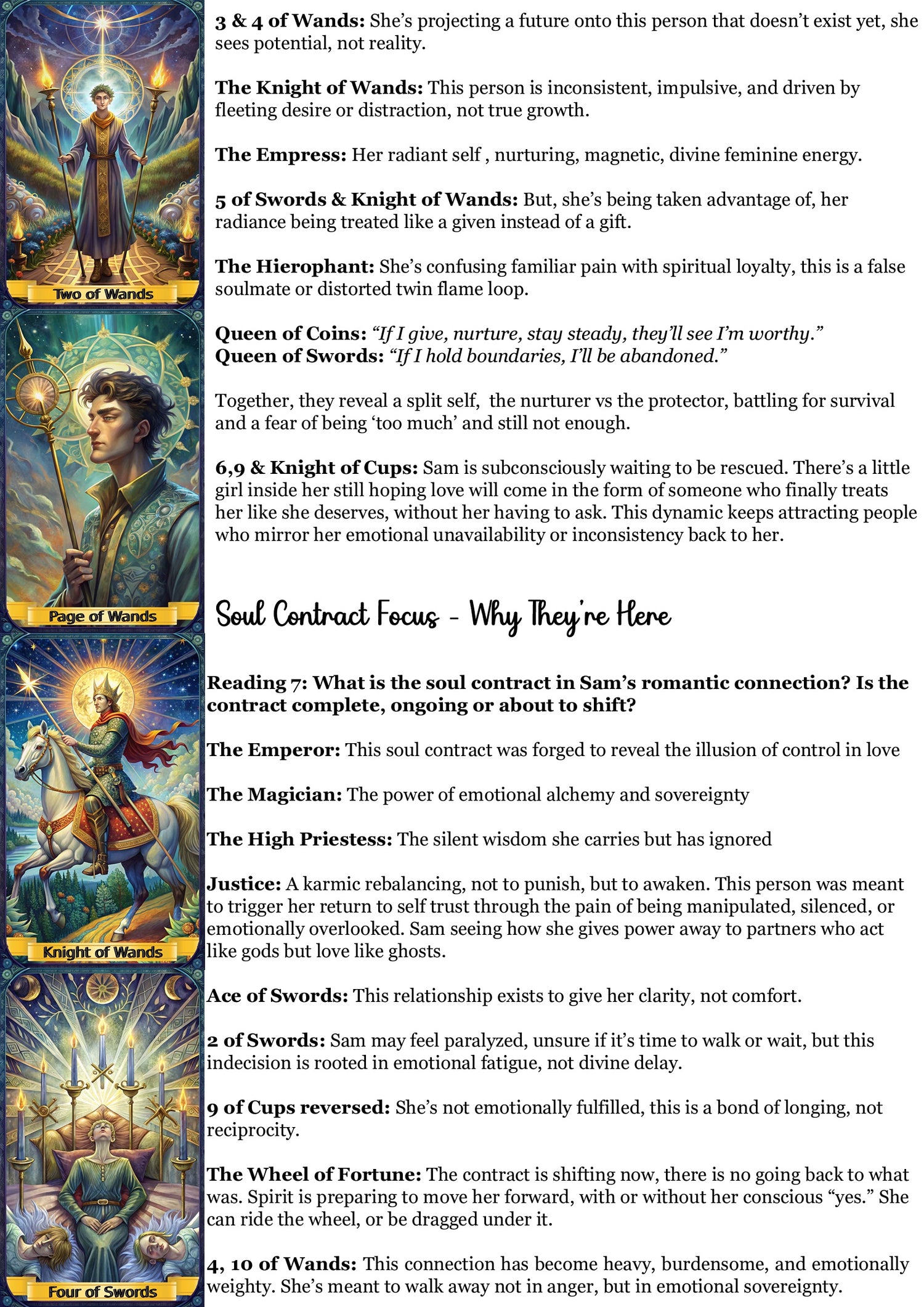 Full Soul Spread - Love/Purpose/Healing