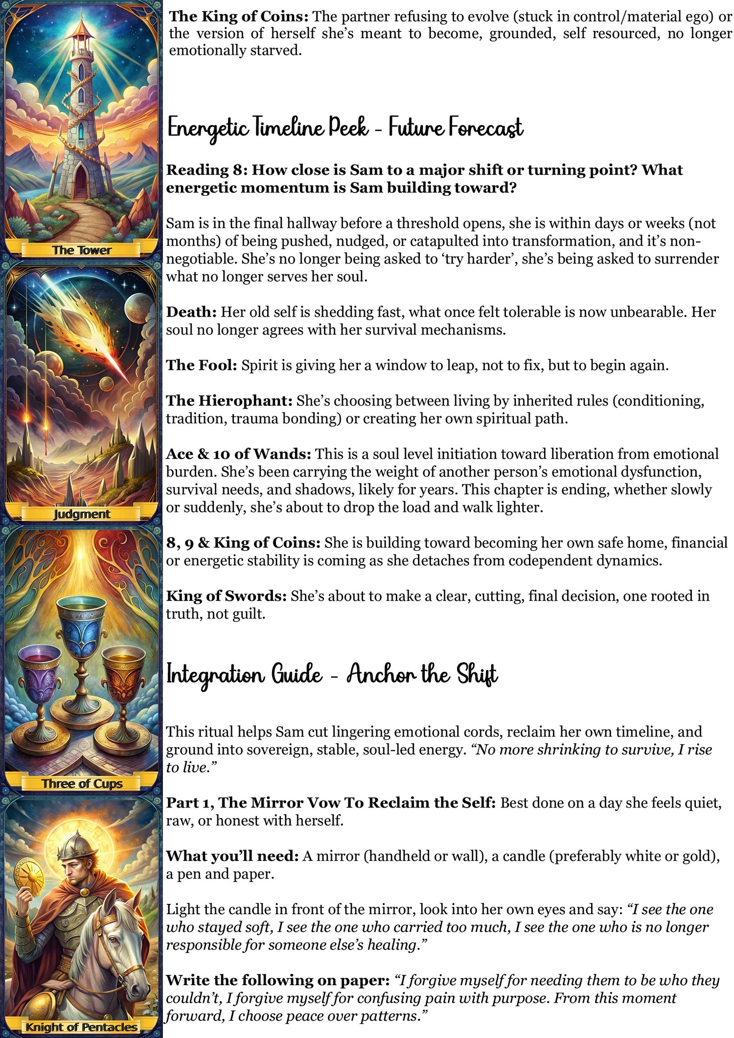 Full Soul Spread - Love/Purpose/Healing