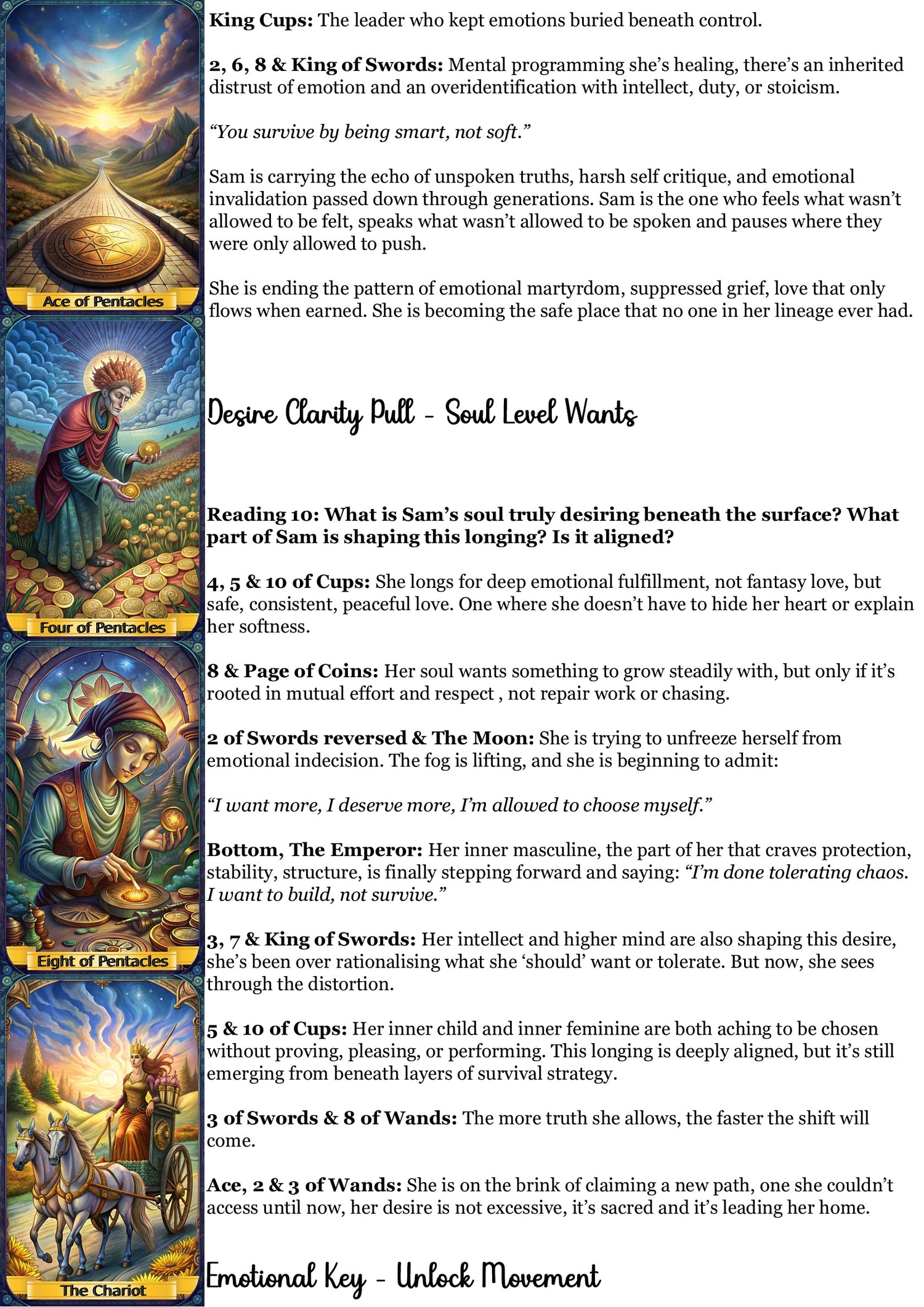 Full Soul Spread - Love/Purpose/Healing