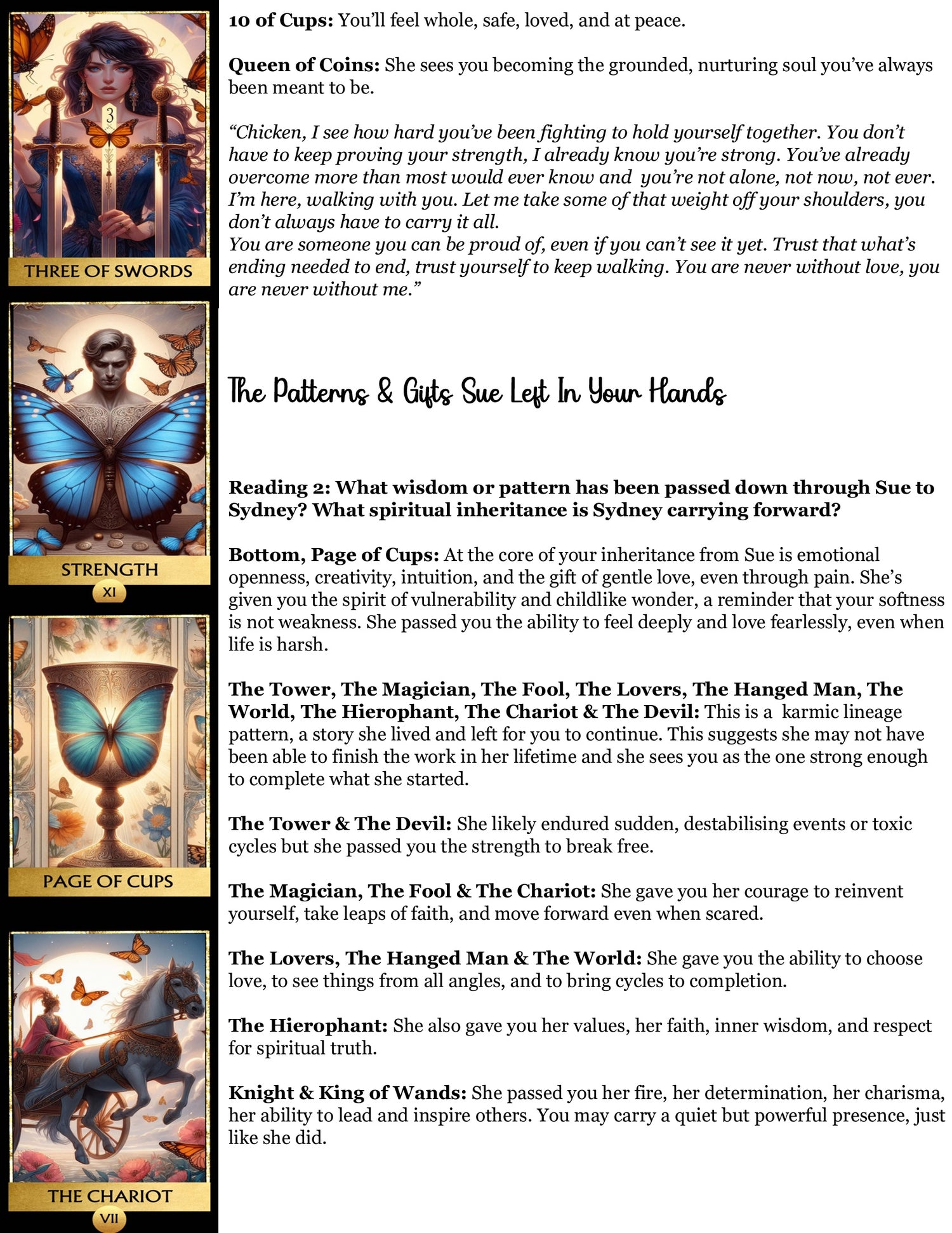 Spirit Reading - Past Loved Ones/Ancestors