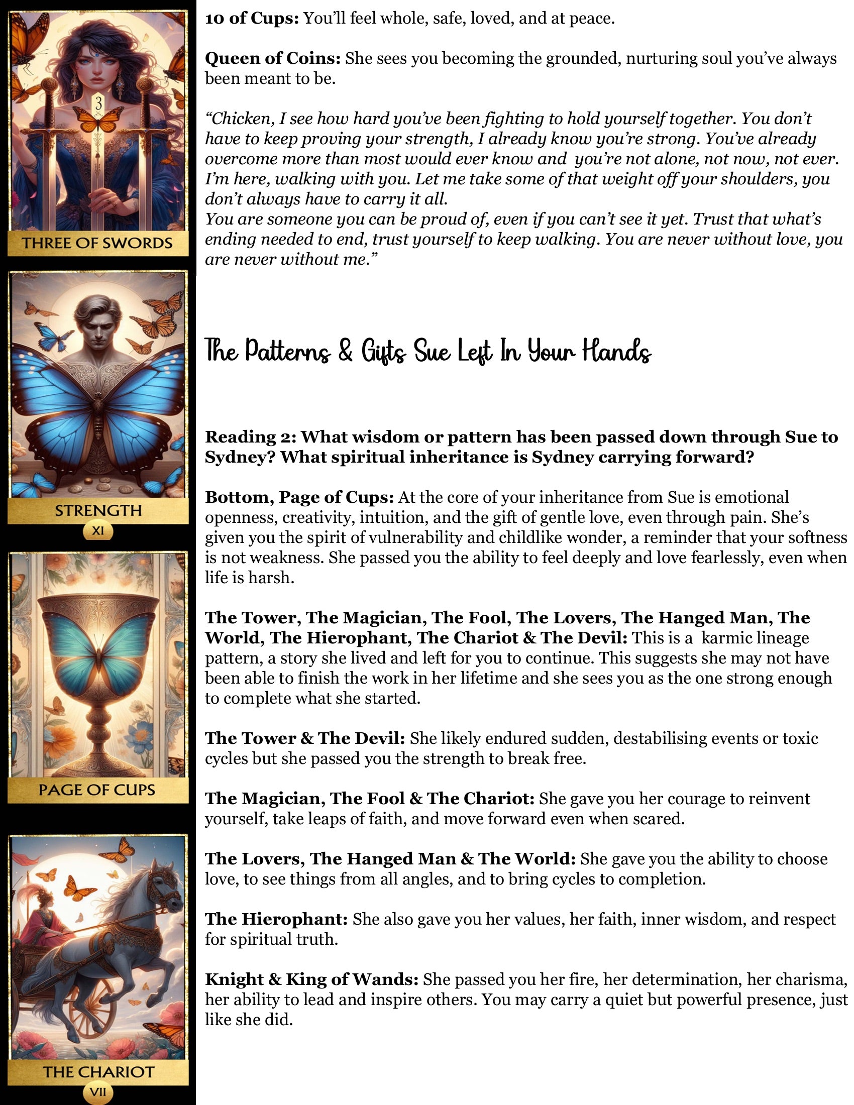 Spirit Reading - Past Loved Ones/Ancestors