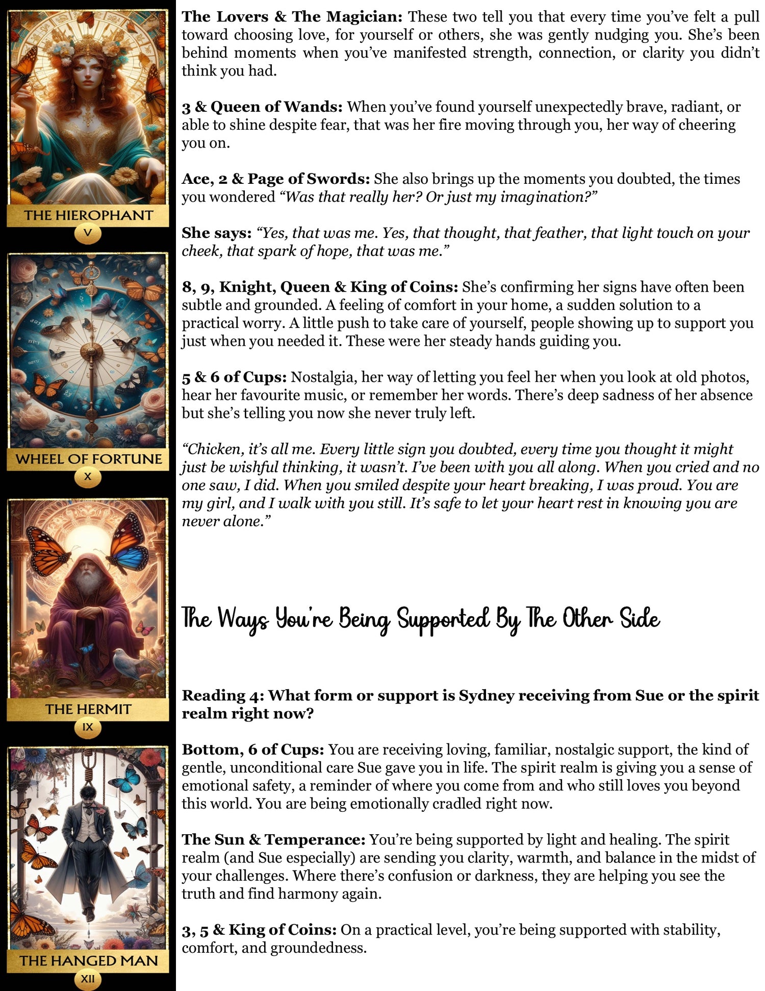 Spirit Reading - Past Loved Ones/Ancestors