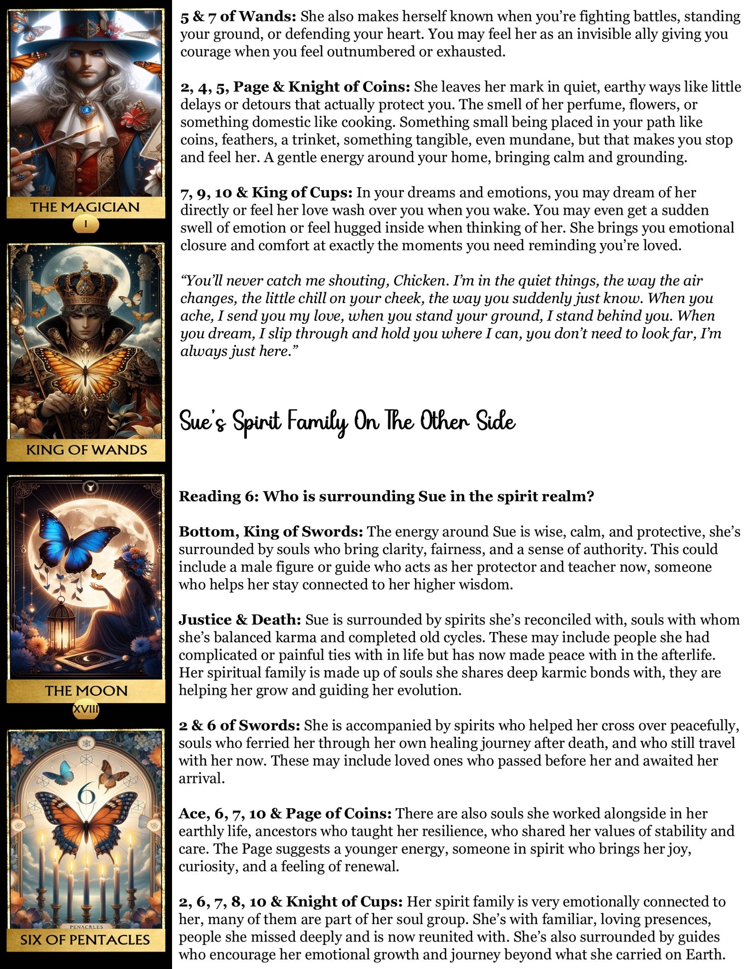 Spirit Reading - Past Loved Ones/Ancestors