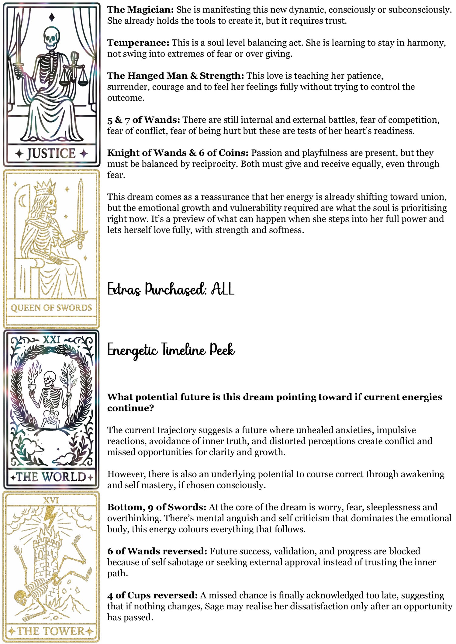 Dream Decoder Reading - Messages/Symbolism/Threads