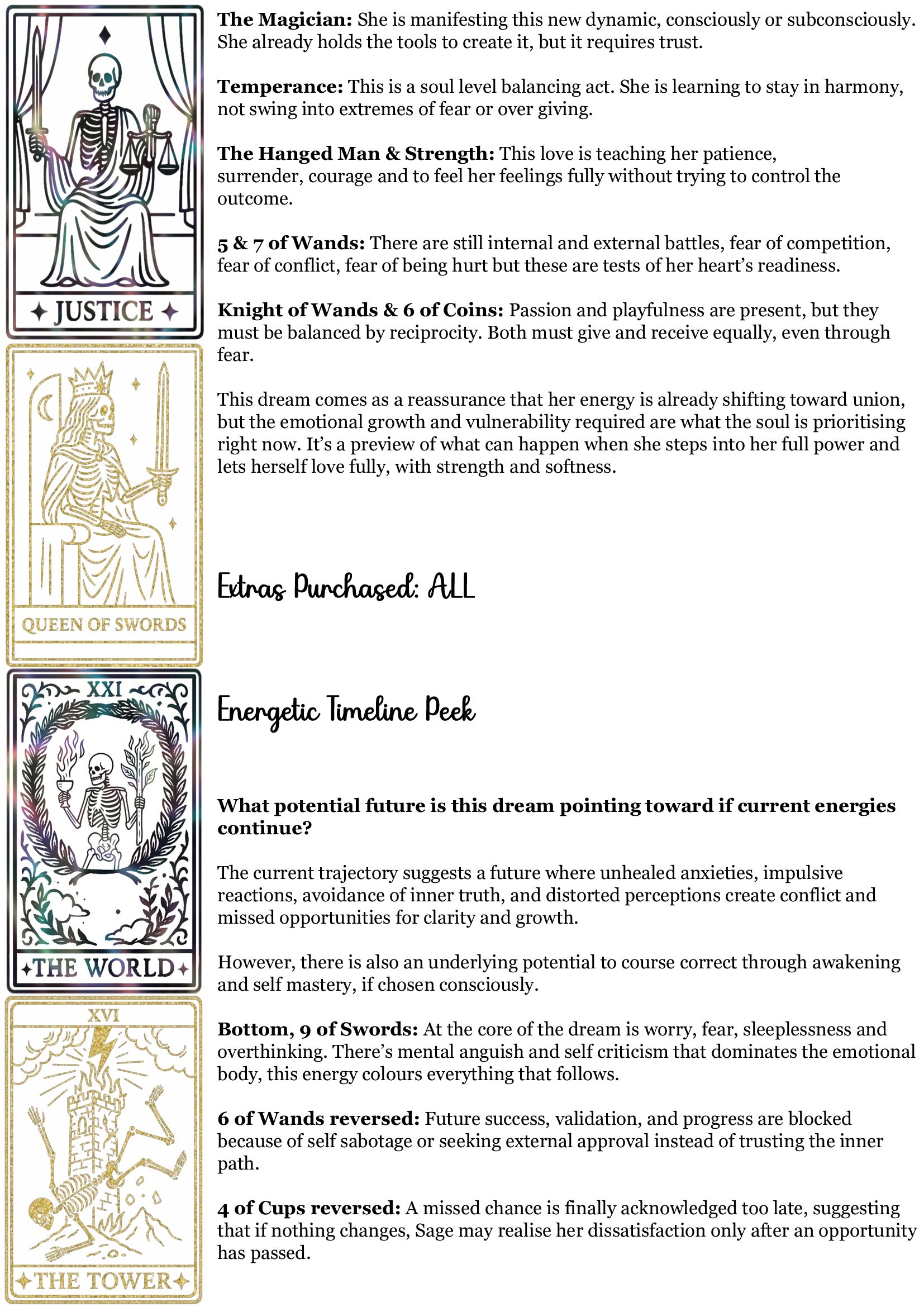 Dream Decoder Reading - Messages/Symbolism/Threads