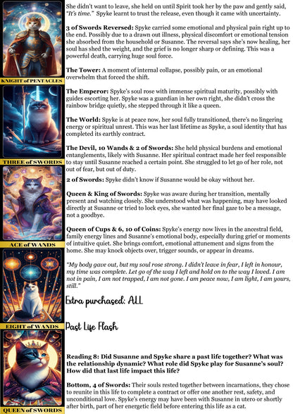 Deceased Animal Soul Reading - Peace/Closure