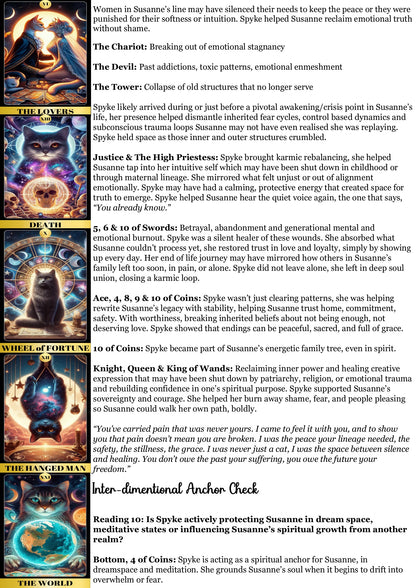 Deceased Animal Soul Reading - Peace/Closure
