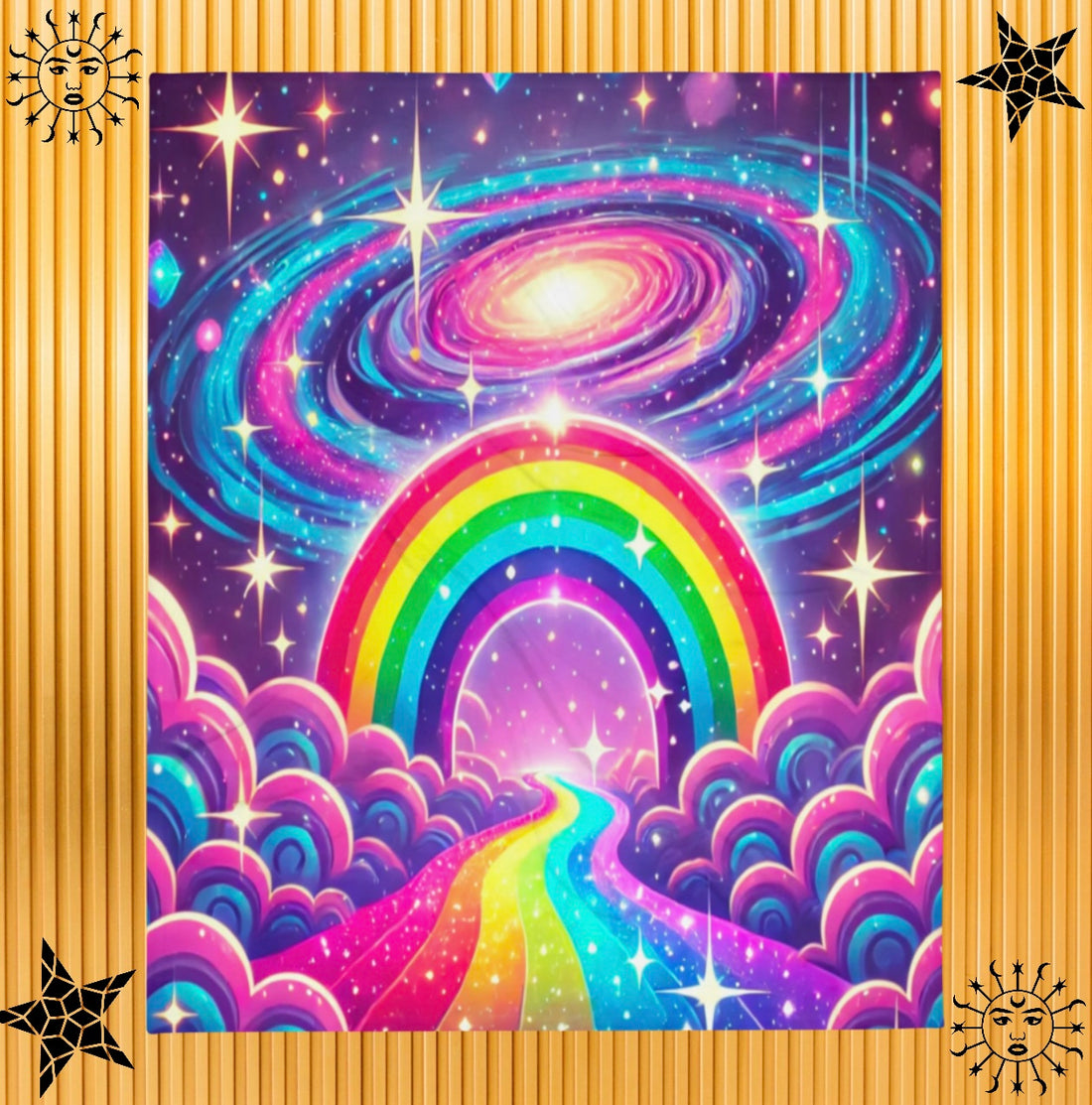 Rainbow Galaxy ‘Sparkle Highway’ - Blanket