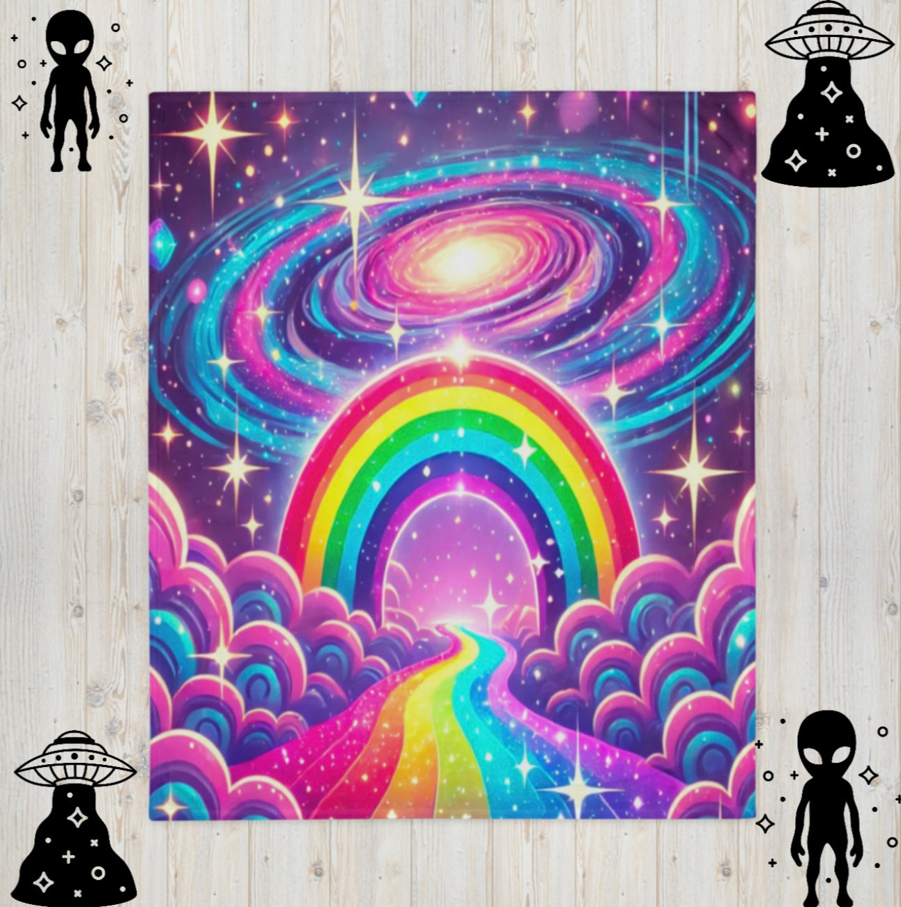 Rainbow Galaxy ‘Sparkle Highway’ - Blanket