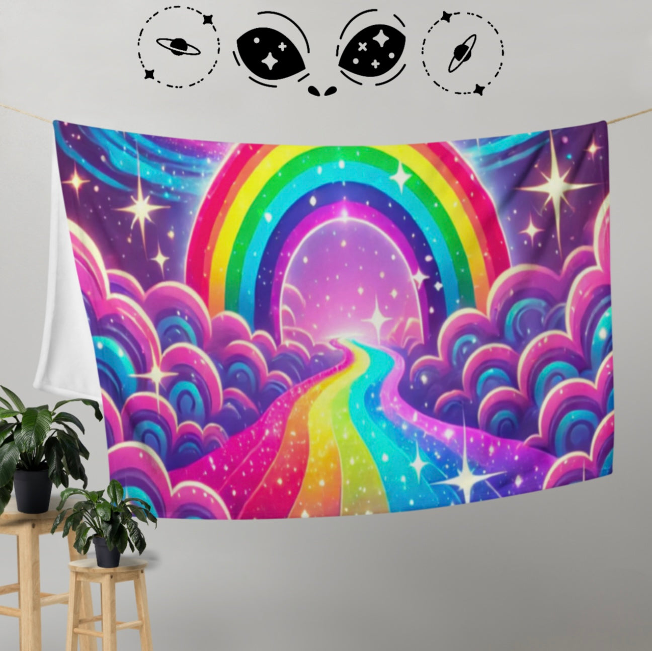 Rainbow Galaxy ‘Sparkle Highway’ - Blanket