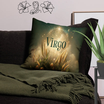 Virgo ‘Muse’ -  Euro Pillowcase