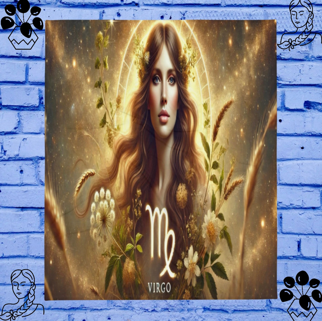 Virgo ‘Moonlight Bloom’ - Blanket