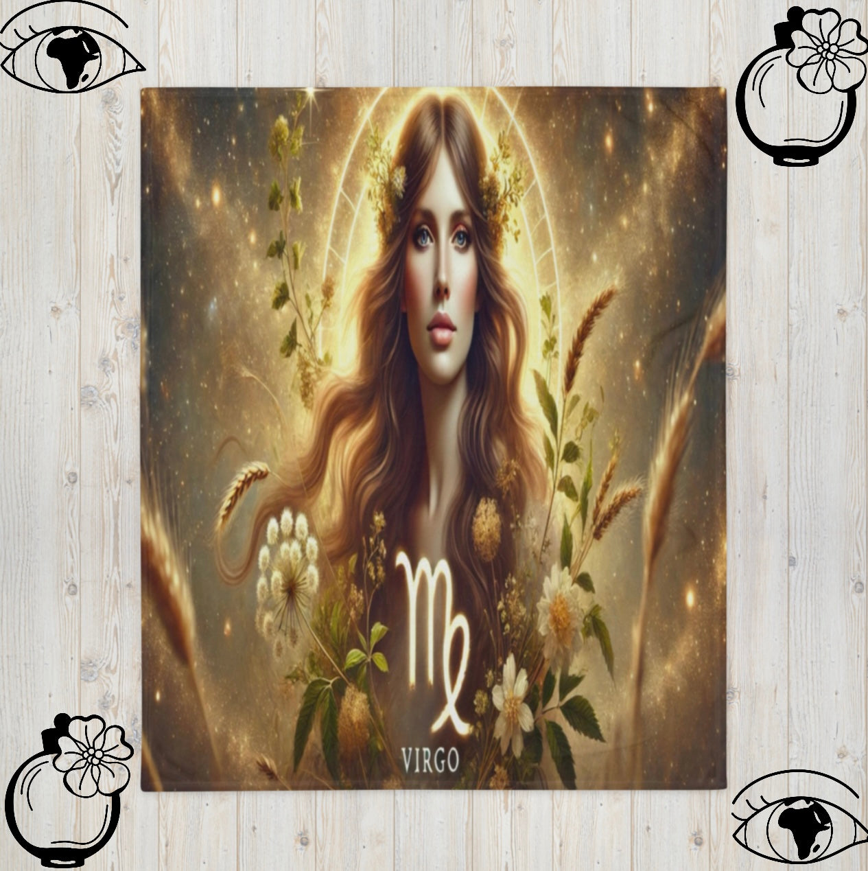Virgo ‘Moonlight Bloom’ - Blanket