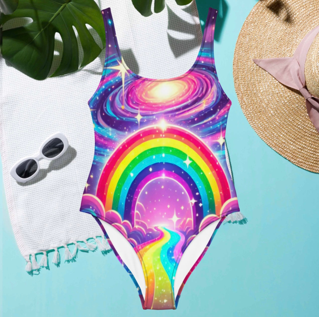 Rainbow Galaxy ‘Euphoria’ - One Piece Swimsuit